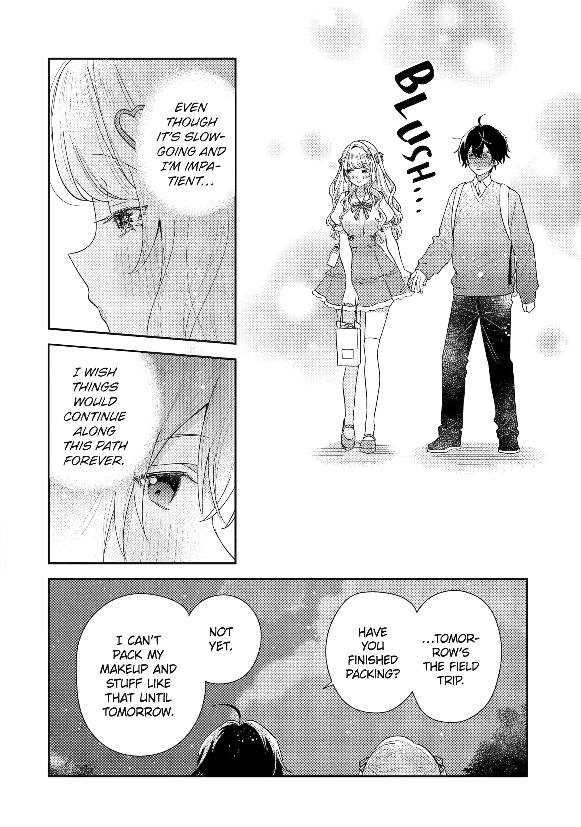 Our Dating Story: The Experienced You and the Inexperienced Me Chapter 36 - Page 34 in English