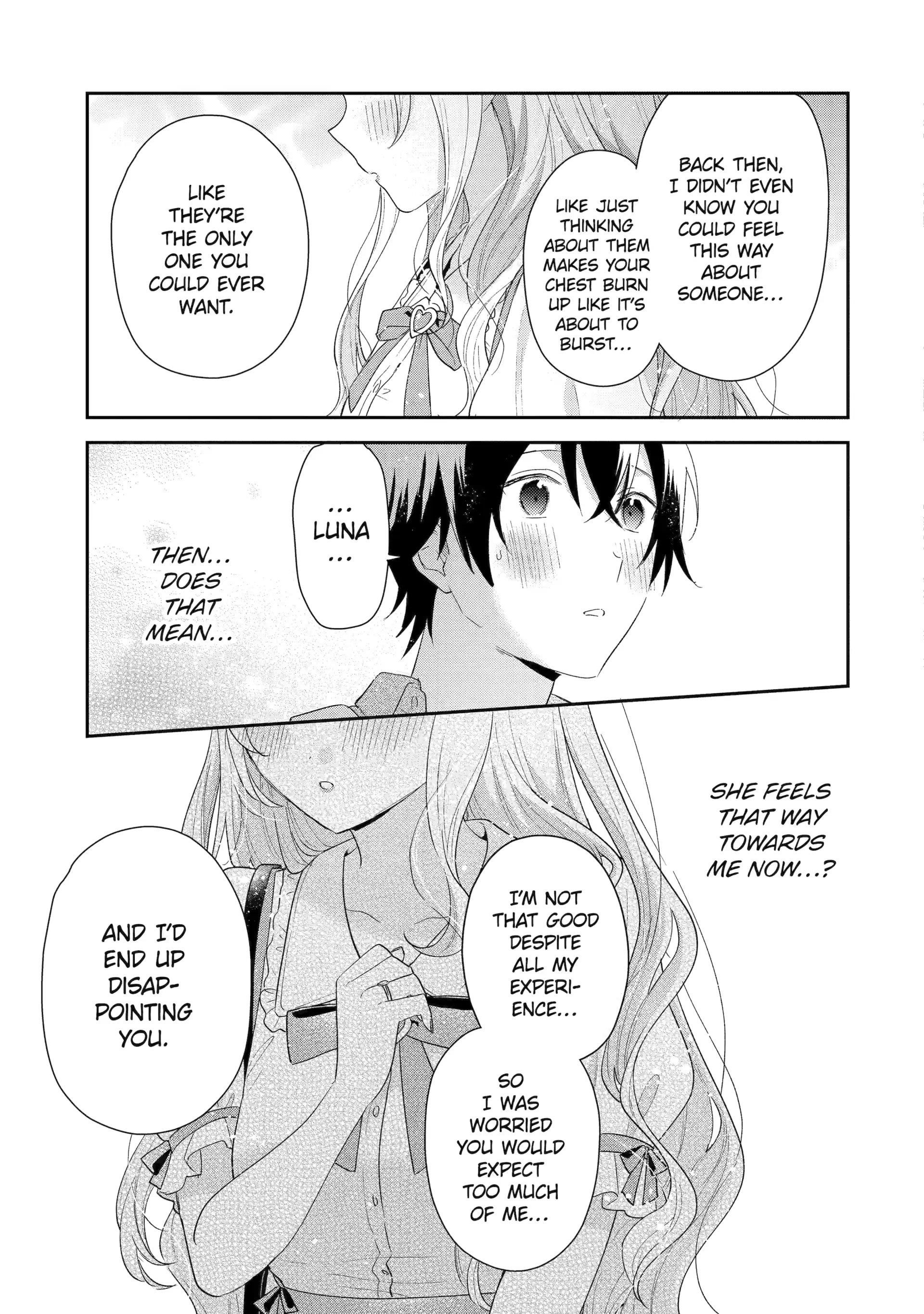 Our Dating Story: The Experienced You and the Inexperienced Me Chapter 41 - Page 35 in English