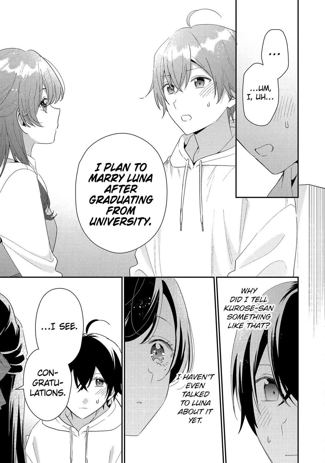 Our Dating Story: The Experienced You and the Inexperienced Me Chapter 43 - Page 37 in English