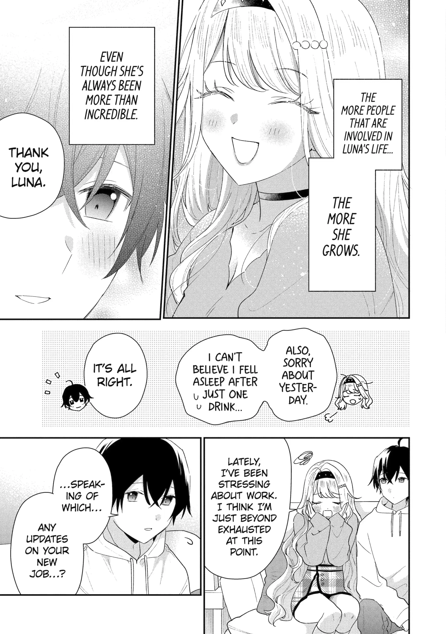 Our Dating Story: The Experienced You and the Inexperienced Me Chapter 47.1 - Page 7 in English