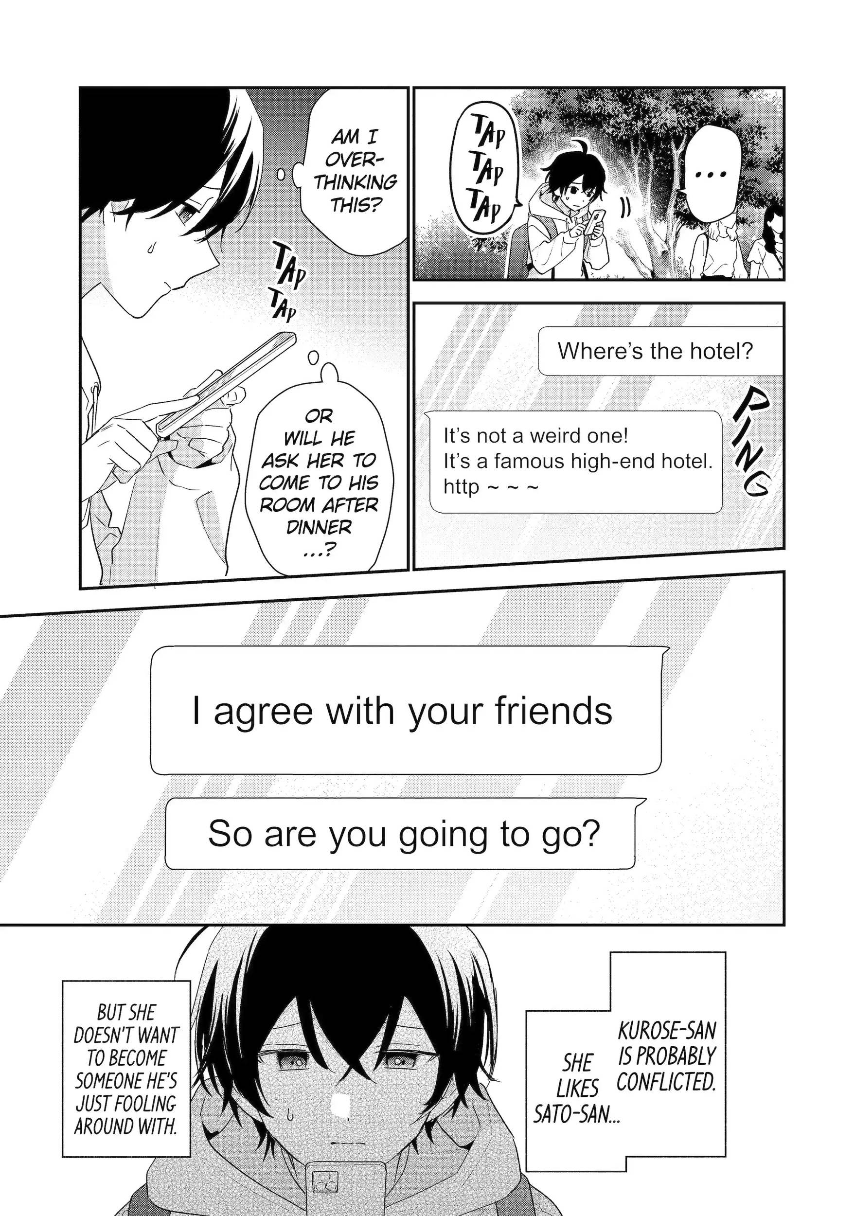 Our Dating Story: The Experienced You and the Inexperienced Me Chapter 49.2 - Page 5 in English