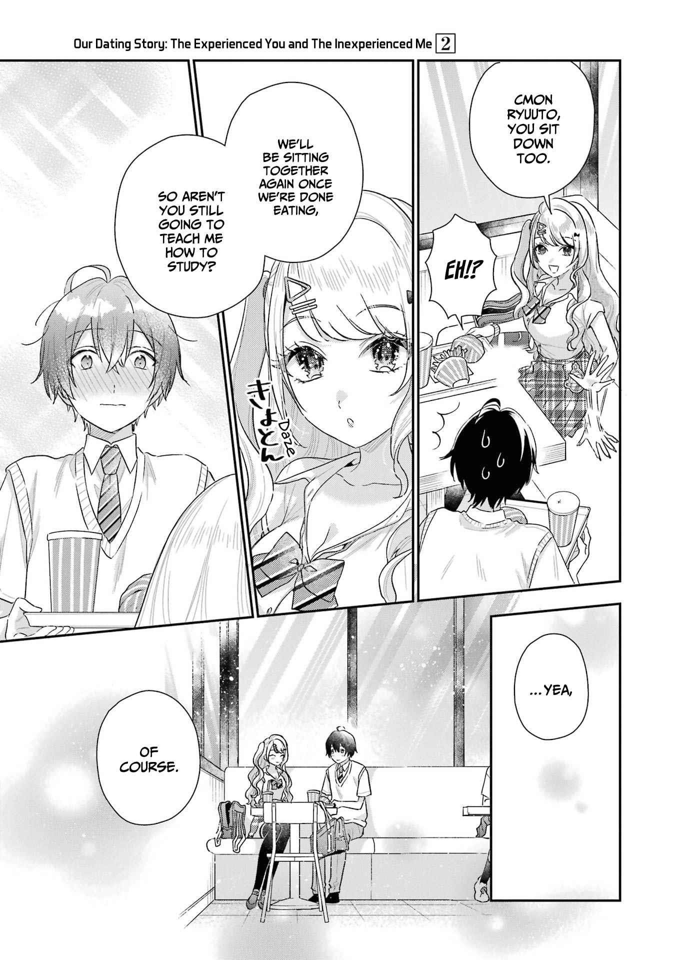 Our Dating Story: The Experienced You and the Inexperienced Me Chapter 9 - Page 17 in English