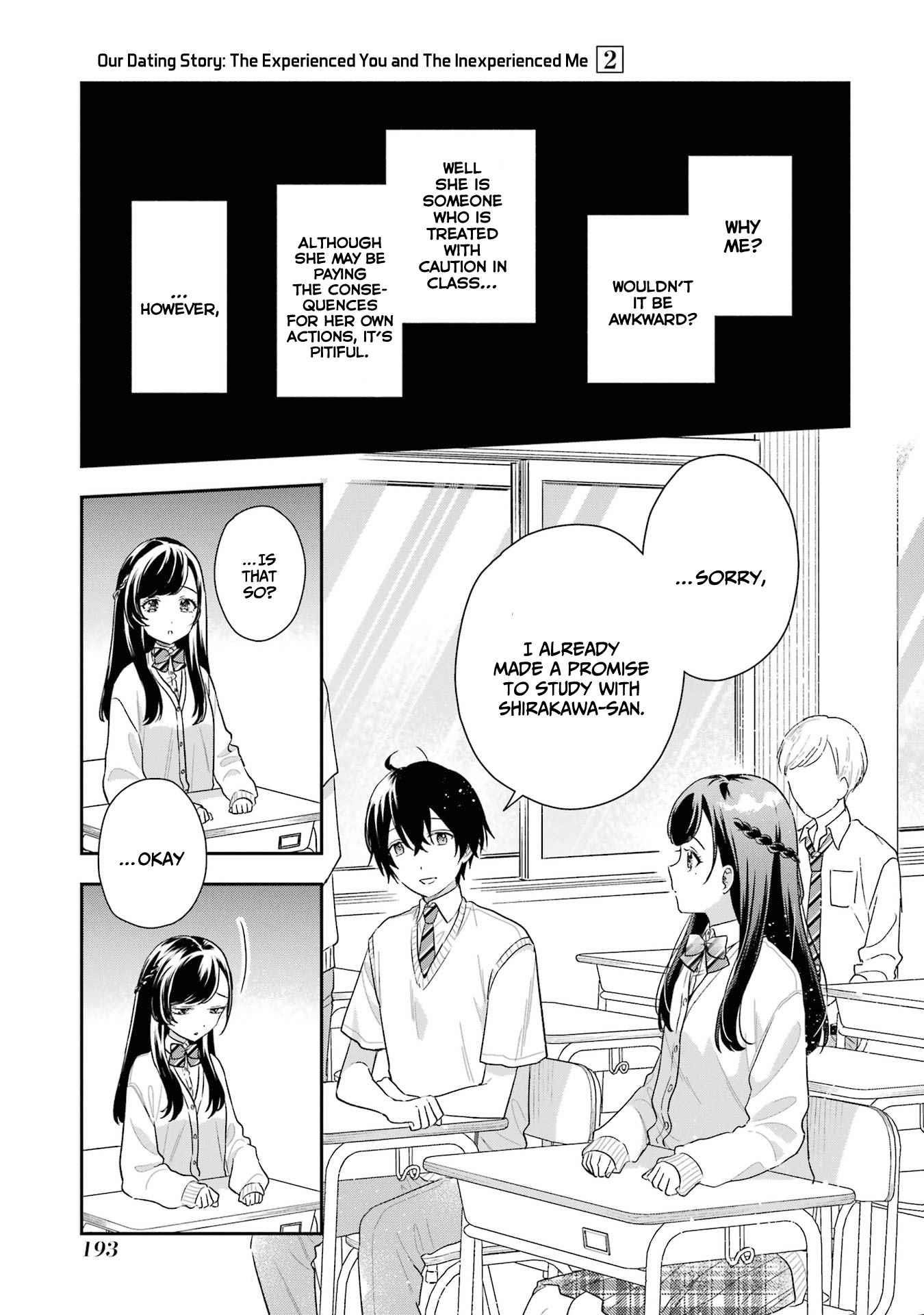 Our Dating Story: The Experienced You and the Inexperienced Me Chapter 9 - Page 26 in English