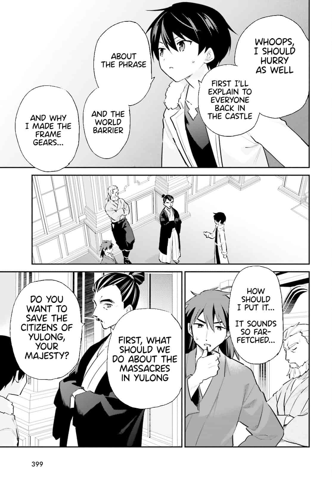 In Another World With My Smartphone Chapter 77 - Page 9 in English