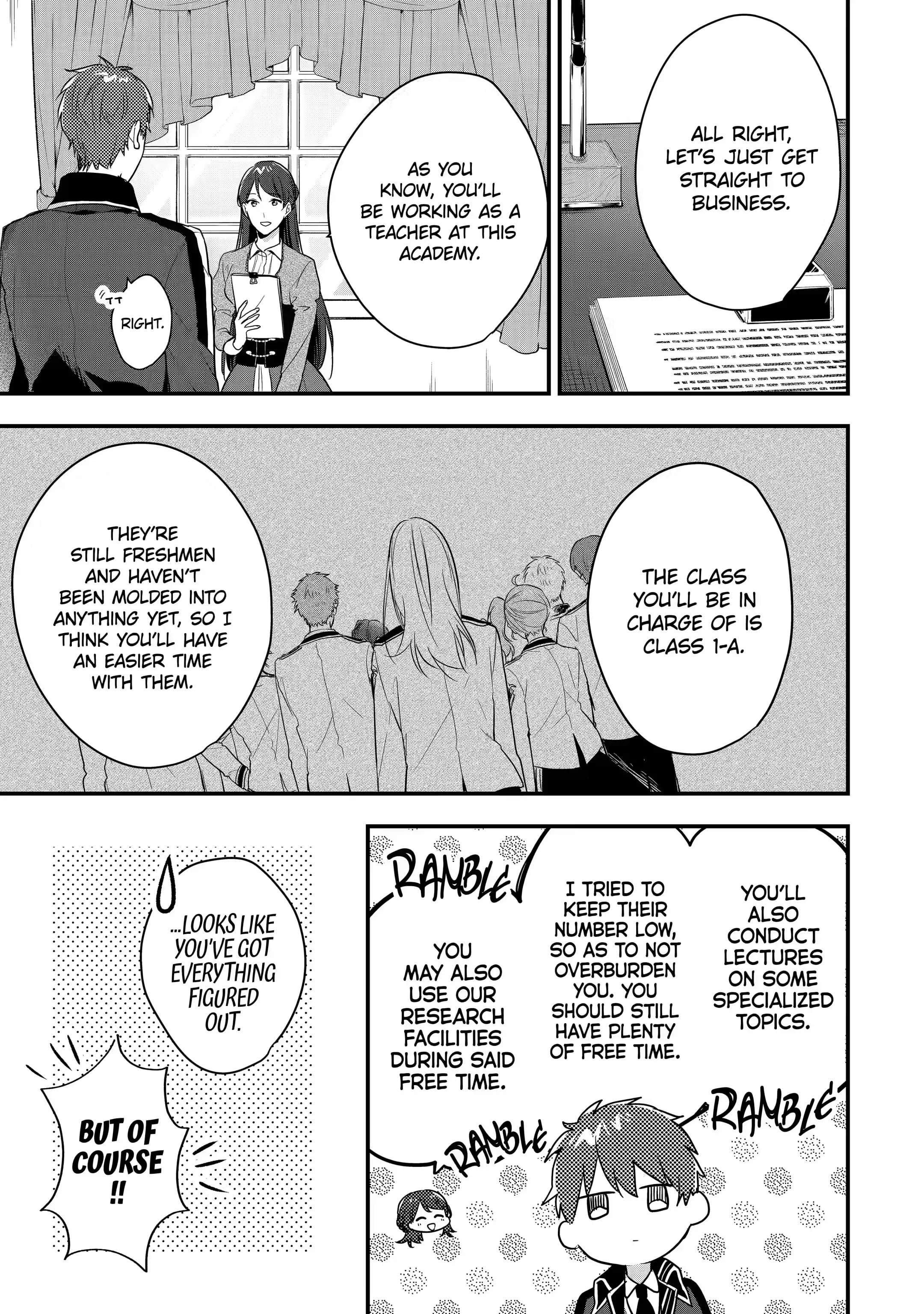 Demoted to a Teacher, the Strongest Sage Raises an Unbeatable Class Chapter 1.2 - Page 10 in English