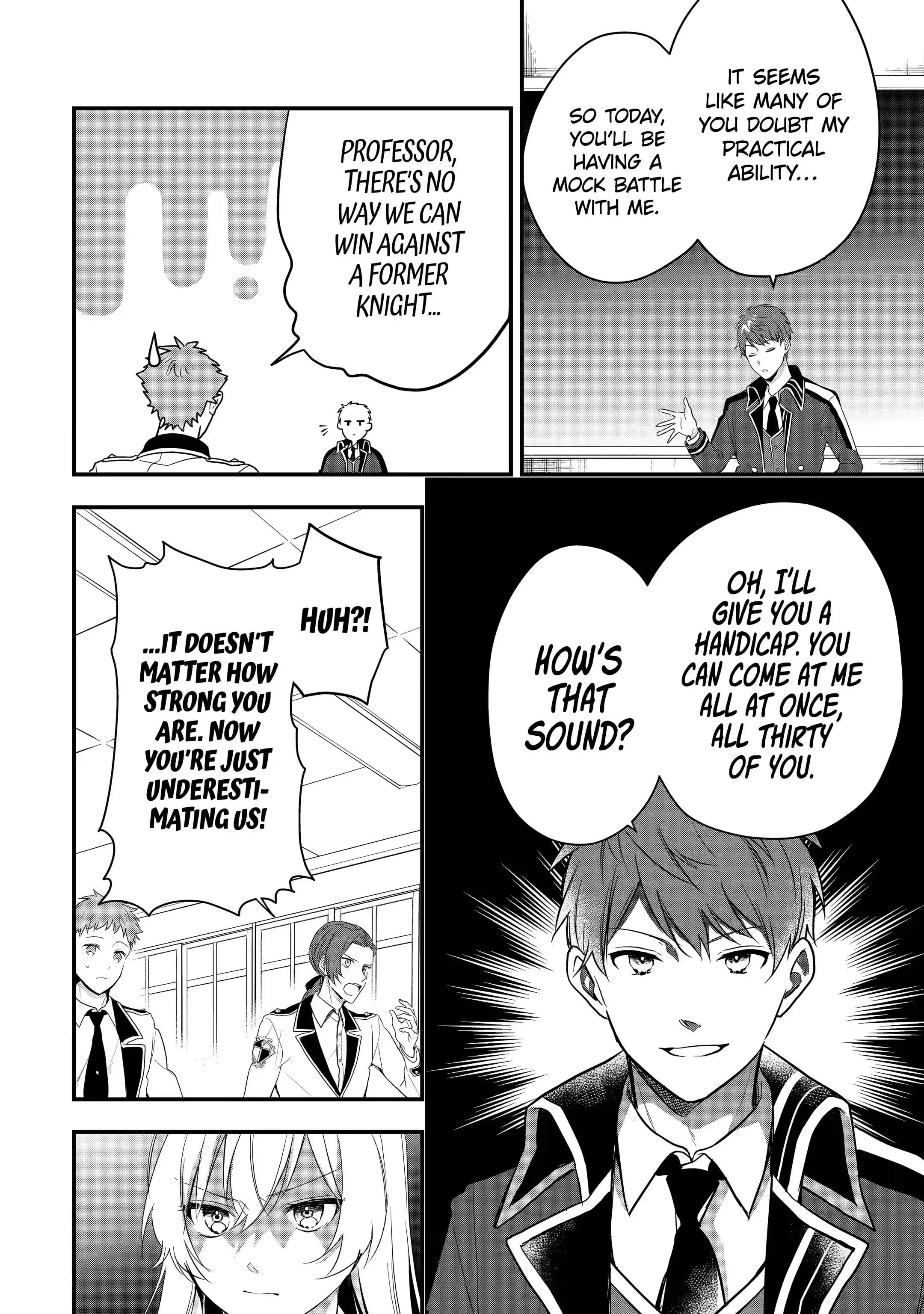 Demoted to a Teacher, the Strongest Sage Raises an Unbeatable Class Chapter 2.2 - Page 4 in English