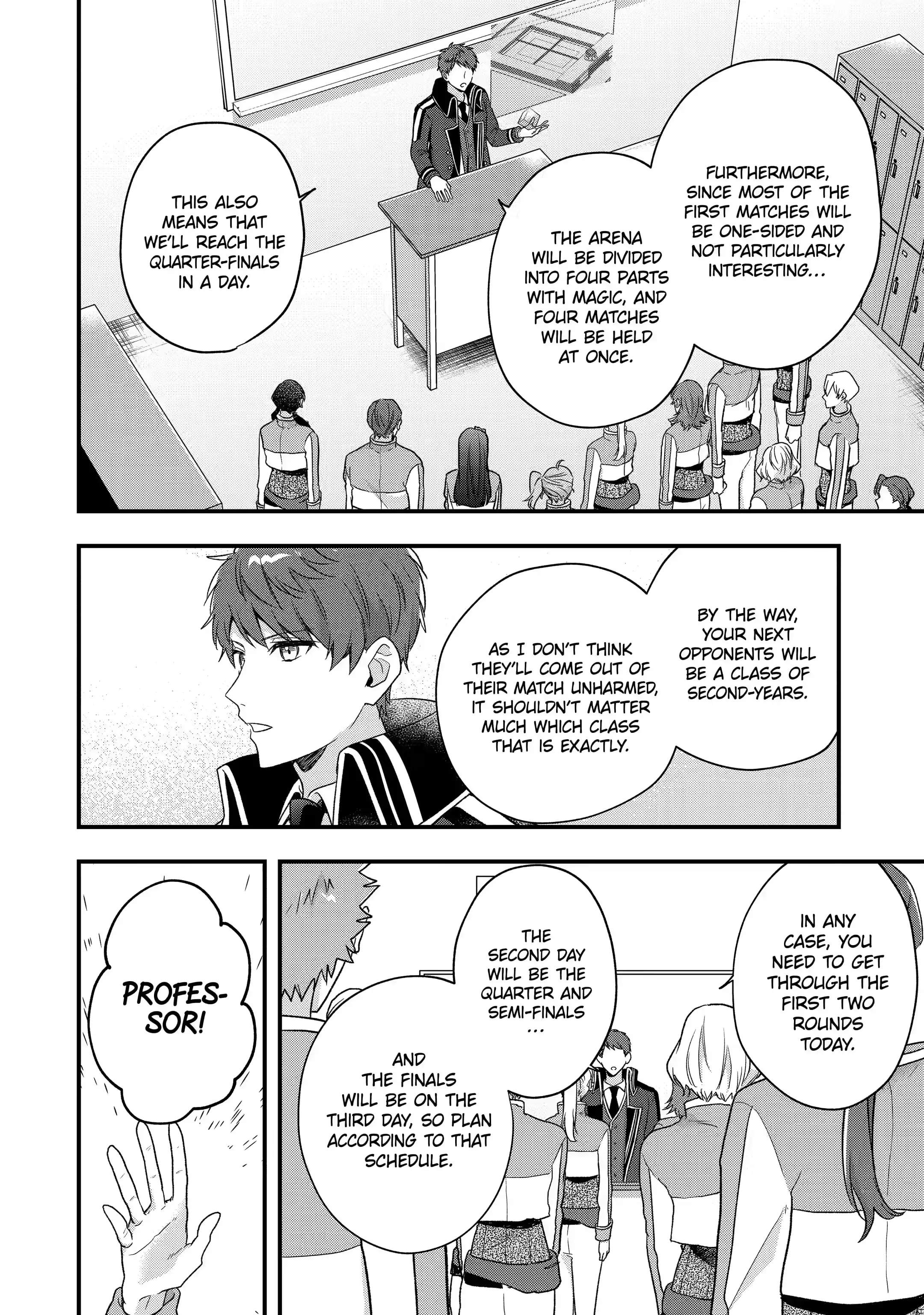 Demoted to a Teacher, the Strongest Sage Raises an Unbeatable Class Chapter 27.1 - Page 12 in English