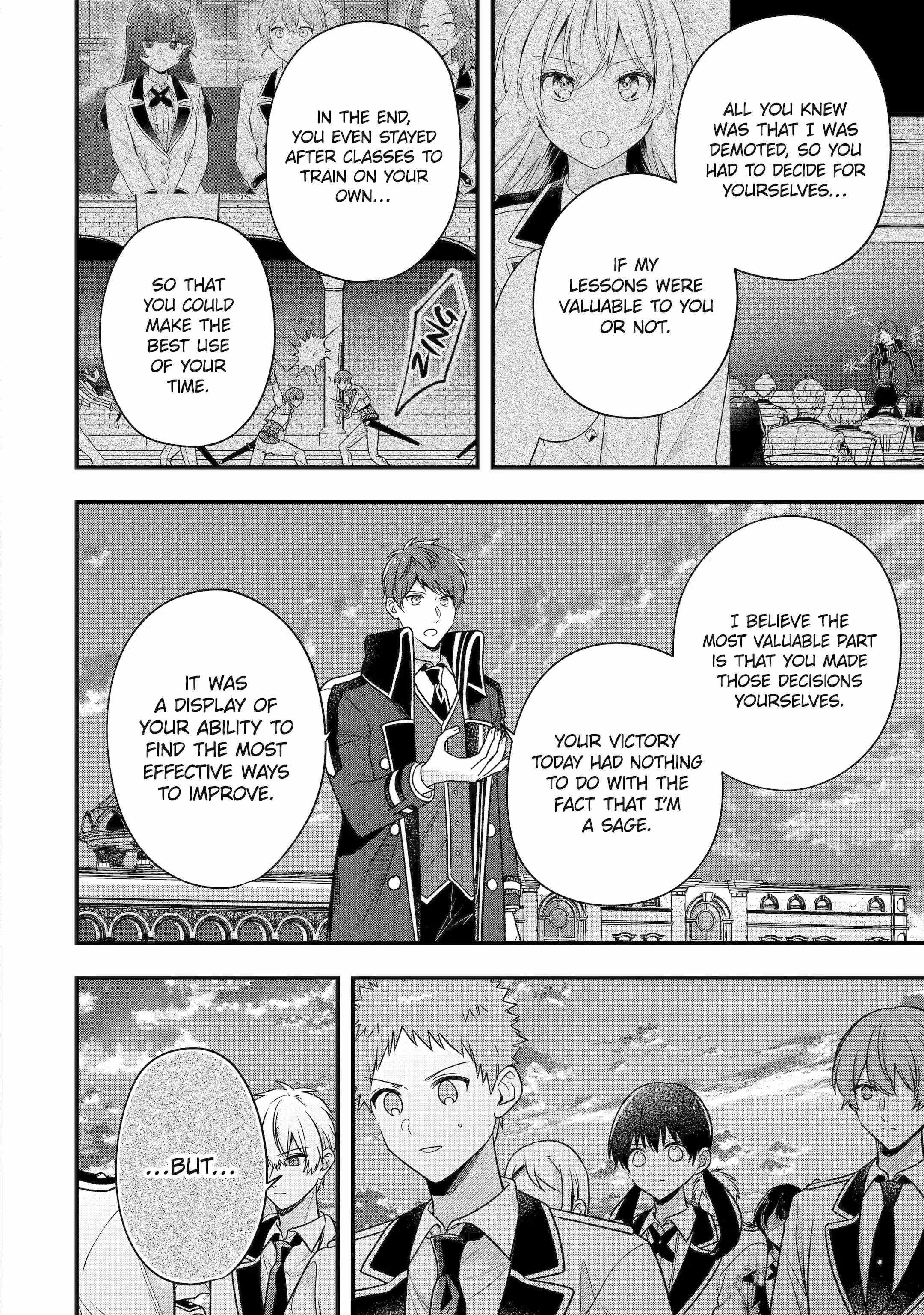 Demoted to a Teacher, the Strongest Sage Raises an Unbeatable Class Chapter 37 - Page 18 in English