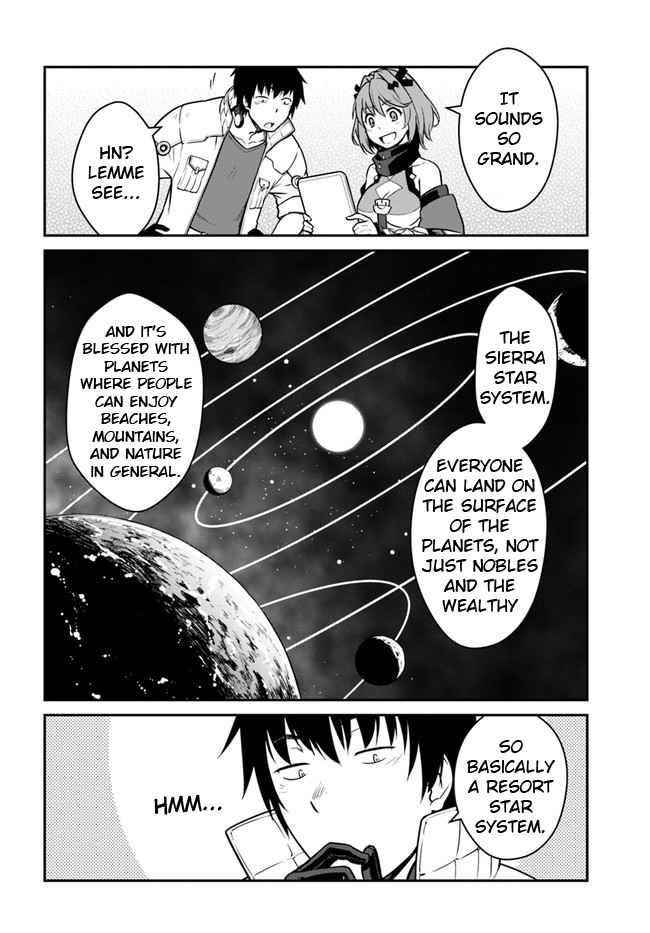 When I Woke Up, I Got the Strongest Equipment and a Spaceship, so I Went and Became a Mercenary in Order to Live as I Please while Aiming for a Detached House Chapter 22.1 - Page 4 in English