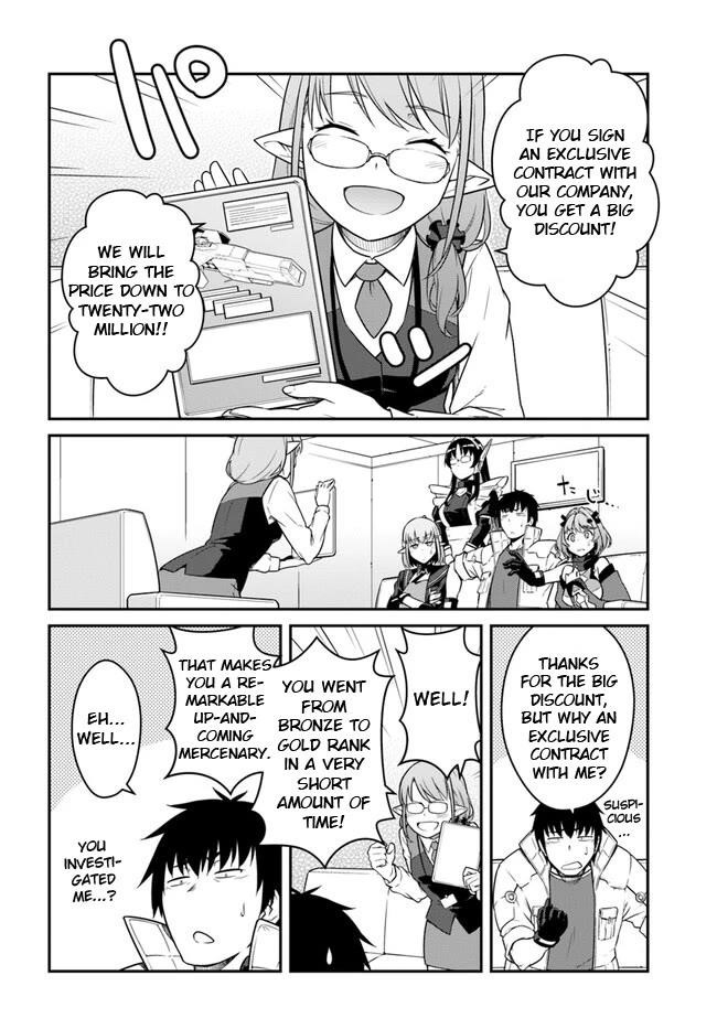 When I Woke Up, I Got the Strongest Equipment and a Spaceship, so I Went and Became a Mercenary in Order to Live as I Please while Aiming for a Detached House Chapter 40.1 - Page 16 in English