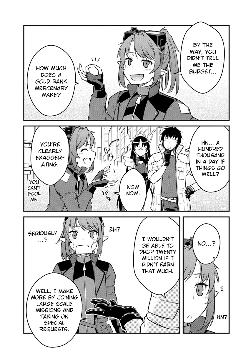 When I Woke Up, I Got the Strongest Equipment and a Spaceship, so I Went and Became a Mercenary in Order to Live as I Please while Aiming for a Detached House Chapter 42.2 - Page 11 in English