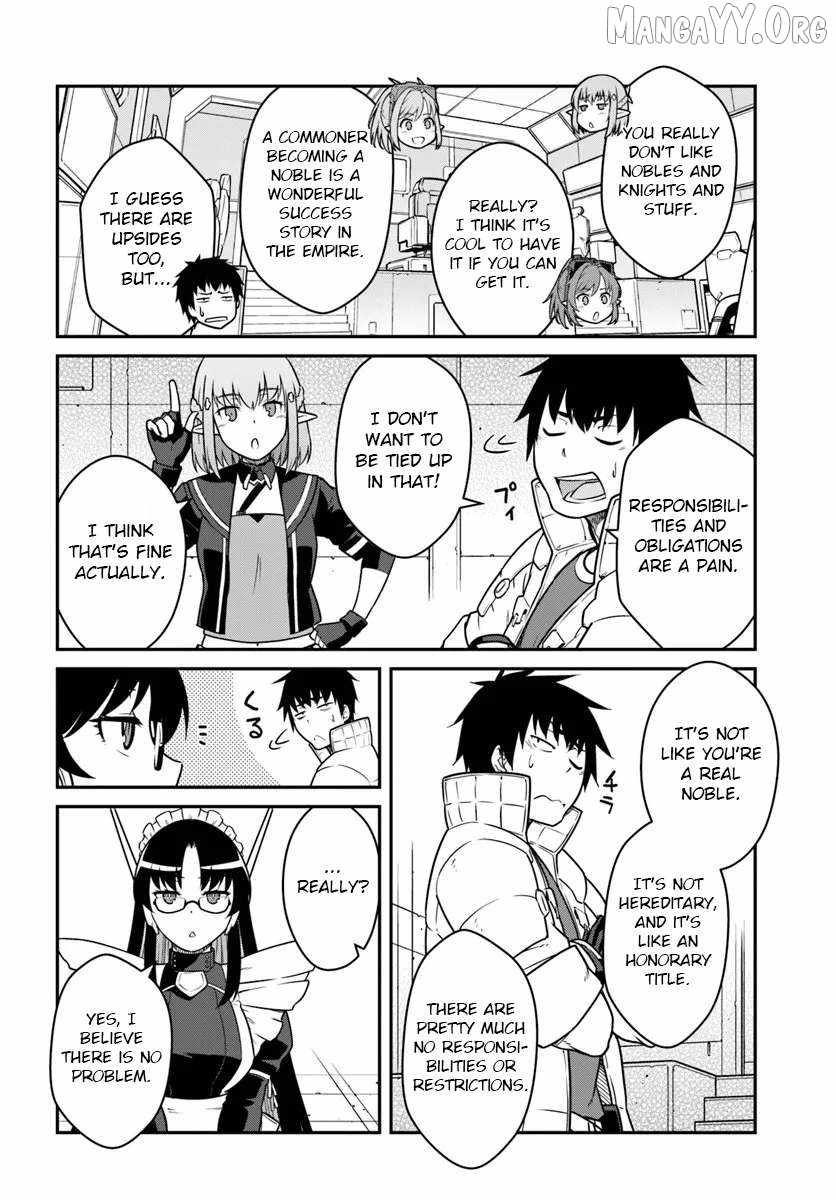 When I Woke Up, I Got the Strongest Equipment and a Spaceship, so I Went and Became a Mercenary in Order to Live as I Please while Aiming for a Detached House Chapter 52.2 - Page 9 in English