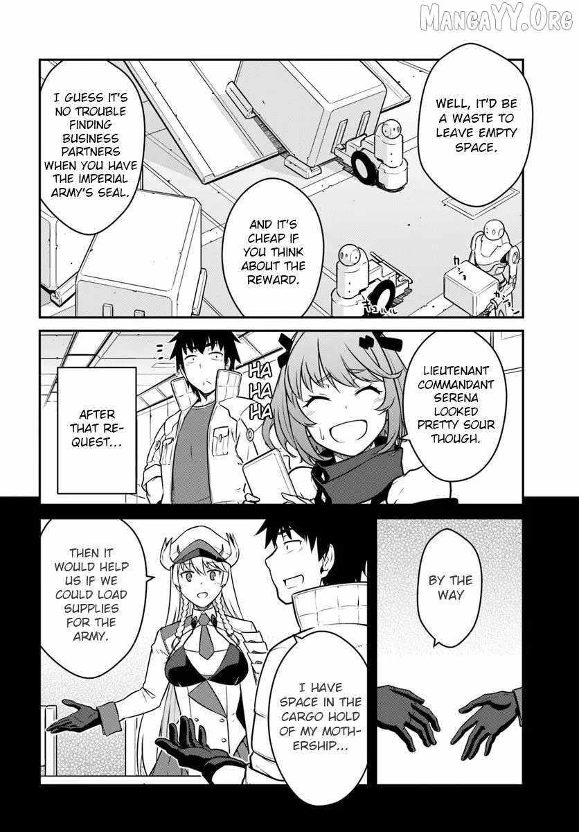 When I Woke Up, I Got the Strongest Equipment and a Spaceship, so I Went and Became a Mercenary in Order to Live as I Please while Aiming for a Detached House Chapter 54.2 - Page 12 in English