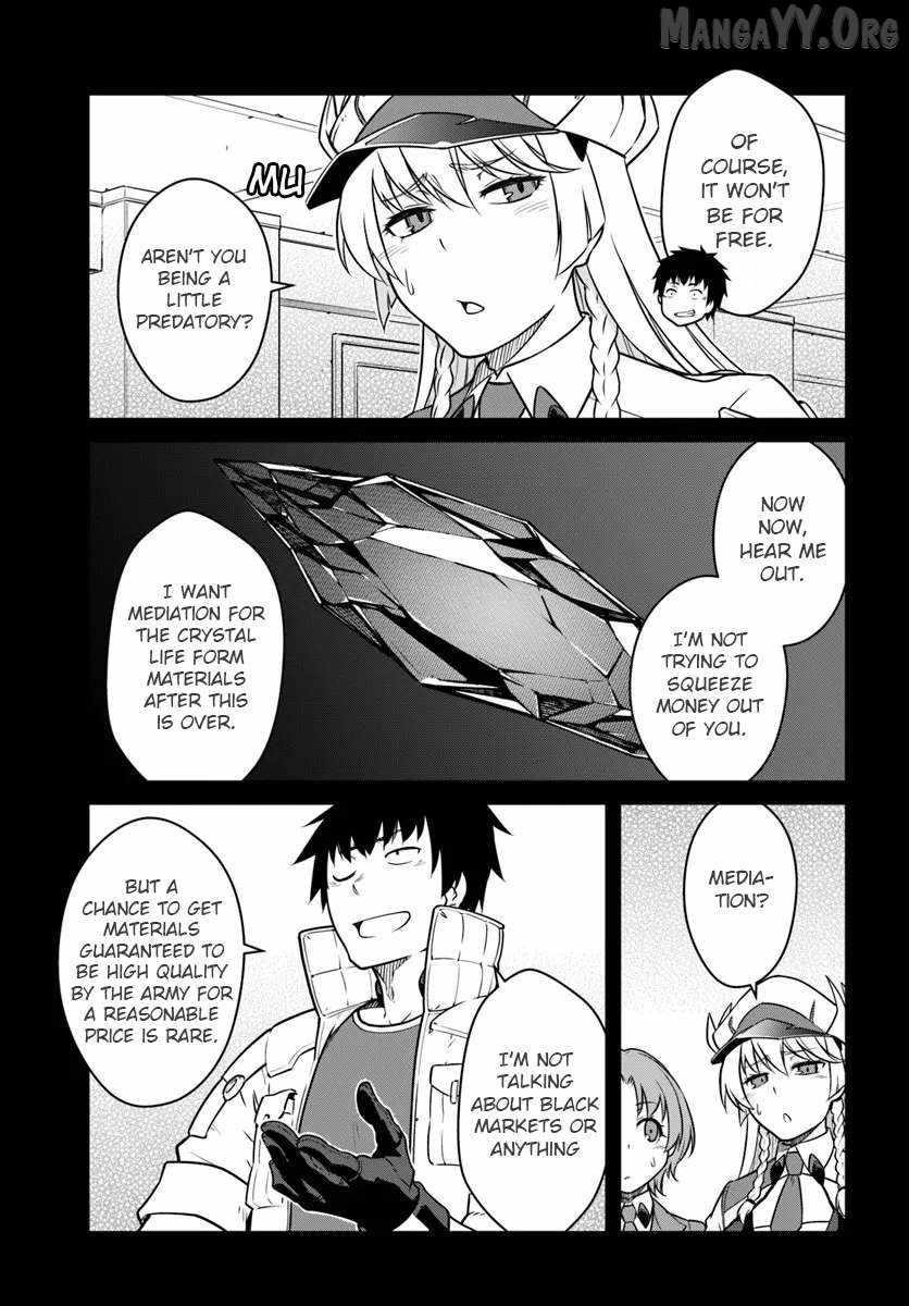When I Woke Up, I Got the Strongest Equipment and a Spaceship, so I Went and Became a Mercenary in Order to Live as I Please while Aiming for a Detached House Chapter 54.2 - Page 13 in English