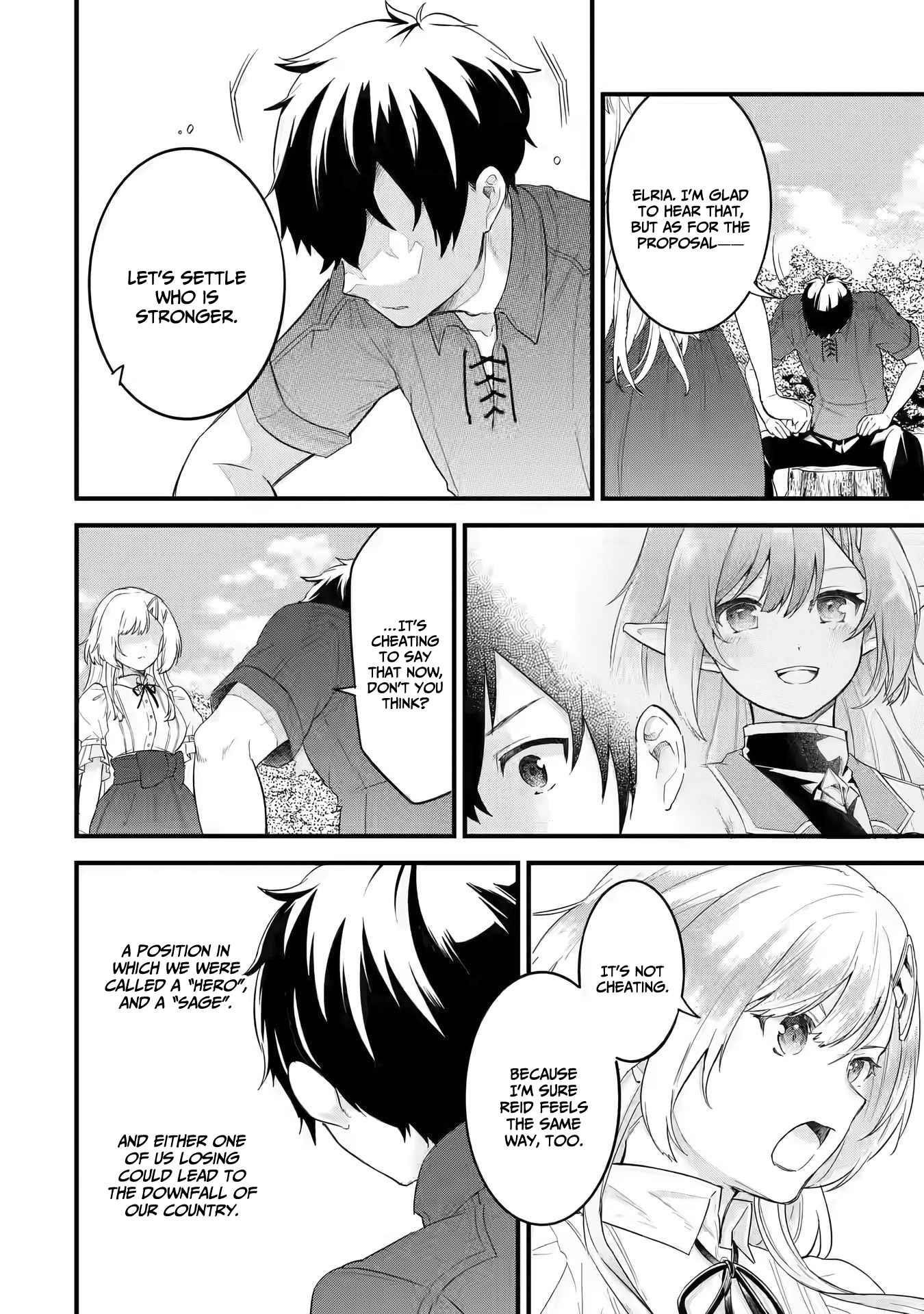 Reincarnated – The Hero Marries the Sage ~After Becoming Engaged to a Former Rival, We Became the Strongest Couple~ Chapter 1.2 - Page 34 in English