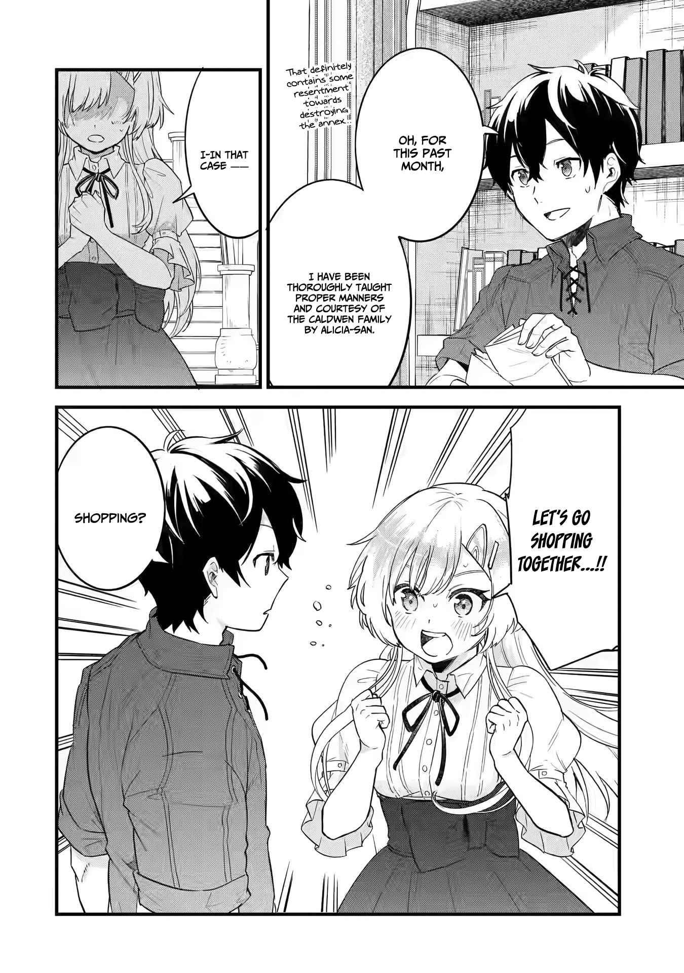 Reincarnated – The Hero Marries the Sage ~After Becoming Engaged to a Former Rival, We Became the Strongest Couple~ Chapter 3.2 - Page 5 in English