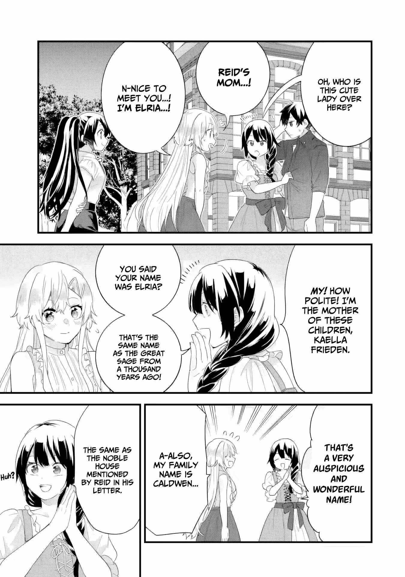 Reincarnated – The Hero Marries the Sage ~After Becoming Engaged to a Former Rival, We Became the Strongest Couple~ Chapter 33 - Page 5 in English