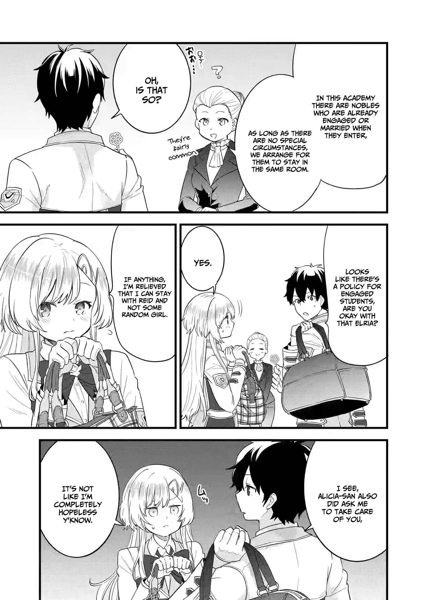 Reincarnated – The Hero Marries the Sage ~After Becoming Engaged to a Former Rival, We Became the Strongest Couple~ Chapter 5.1 - Page 18 in English