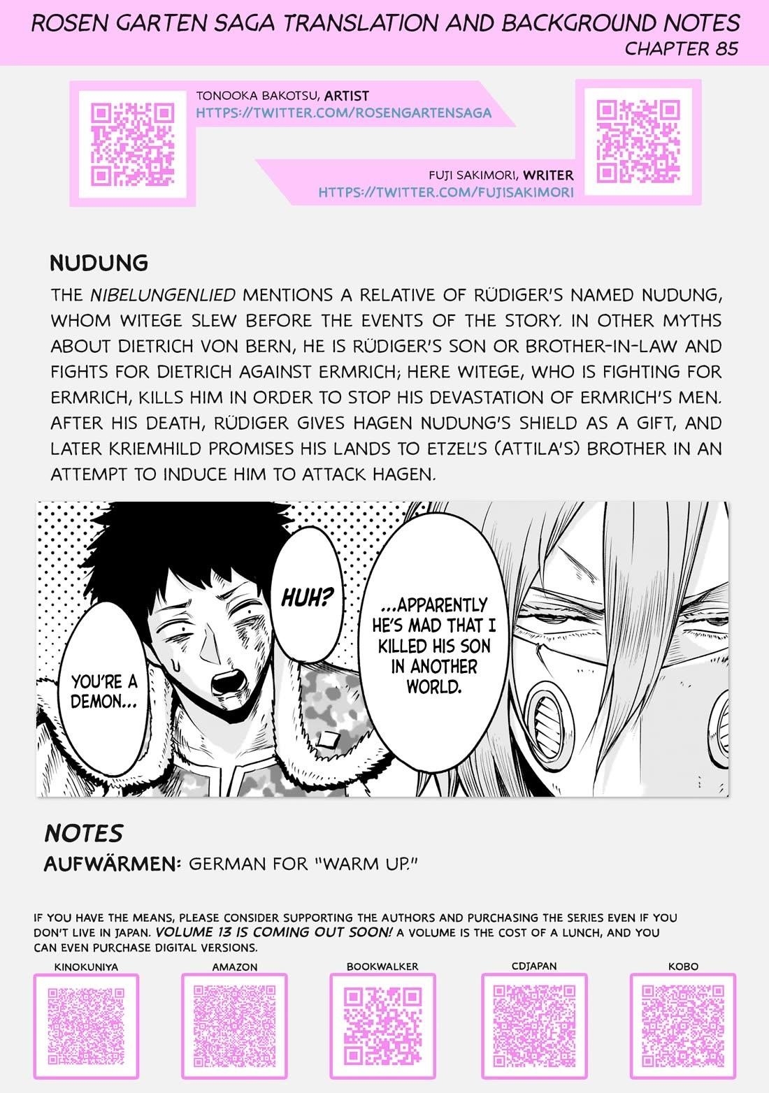 Rosen Garten Saga Chapter 85 - Page 26 in English