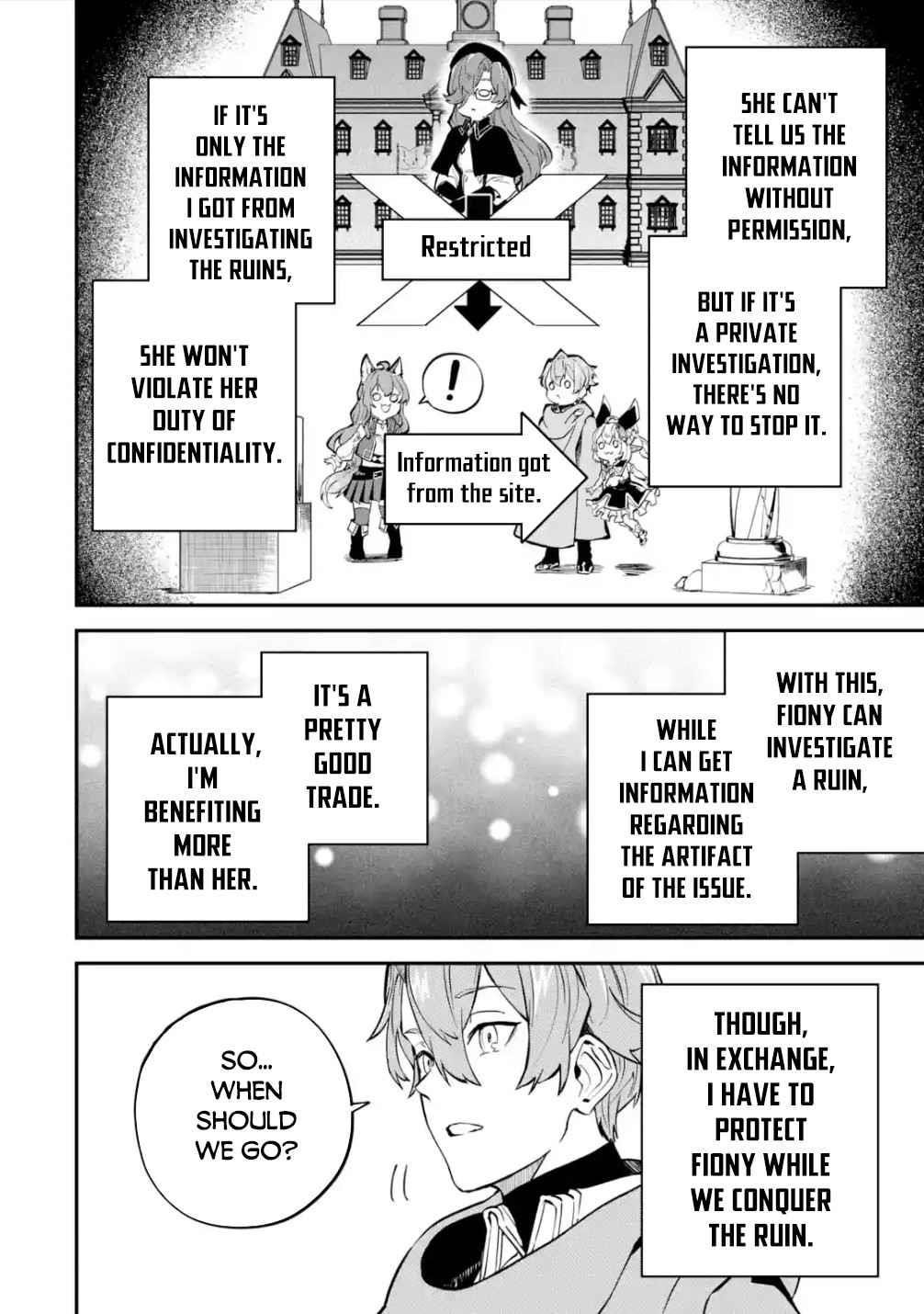 After Being Transferred to Another World I Became a Magical Swordsman Through Cheats Chapter 14 - Page 34 in English