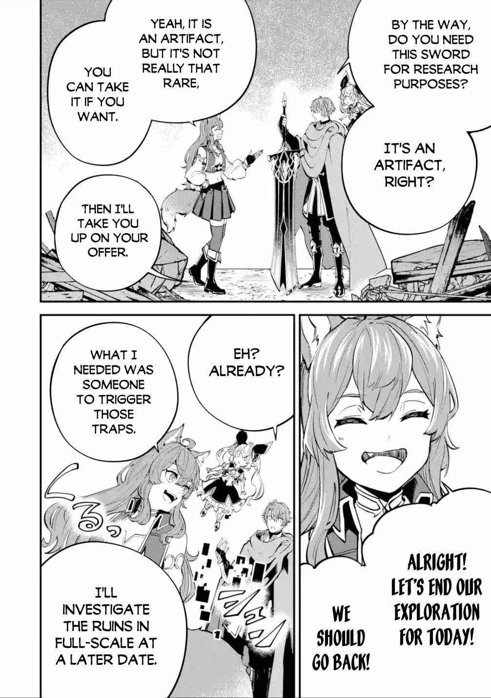 After Being Transferred to Another World I Became a Magical Swordsman Through Cheats Chapter 16 - Page 20 in English