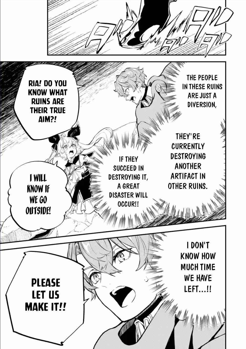 After Being Transferred to Another World I Became a Magical Swordsman Through Cheats Chapter 20.1 - Page 3 in English