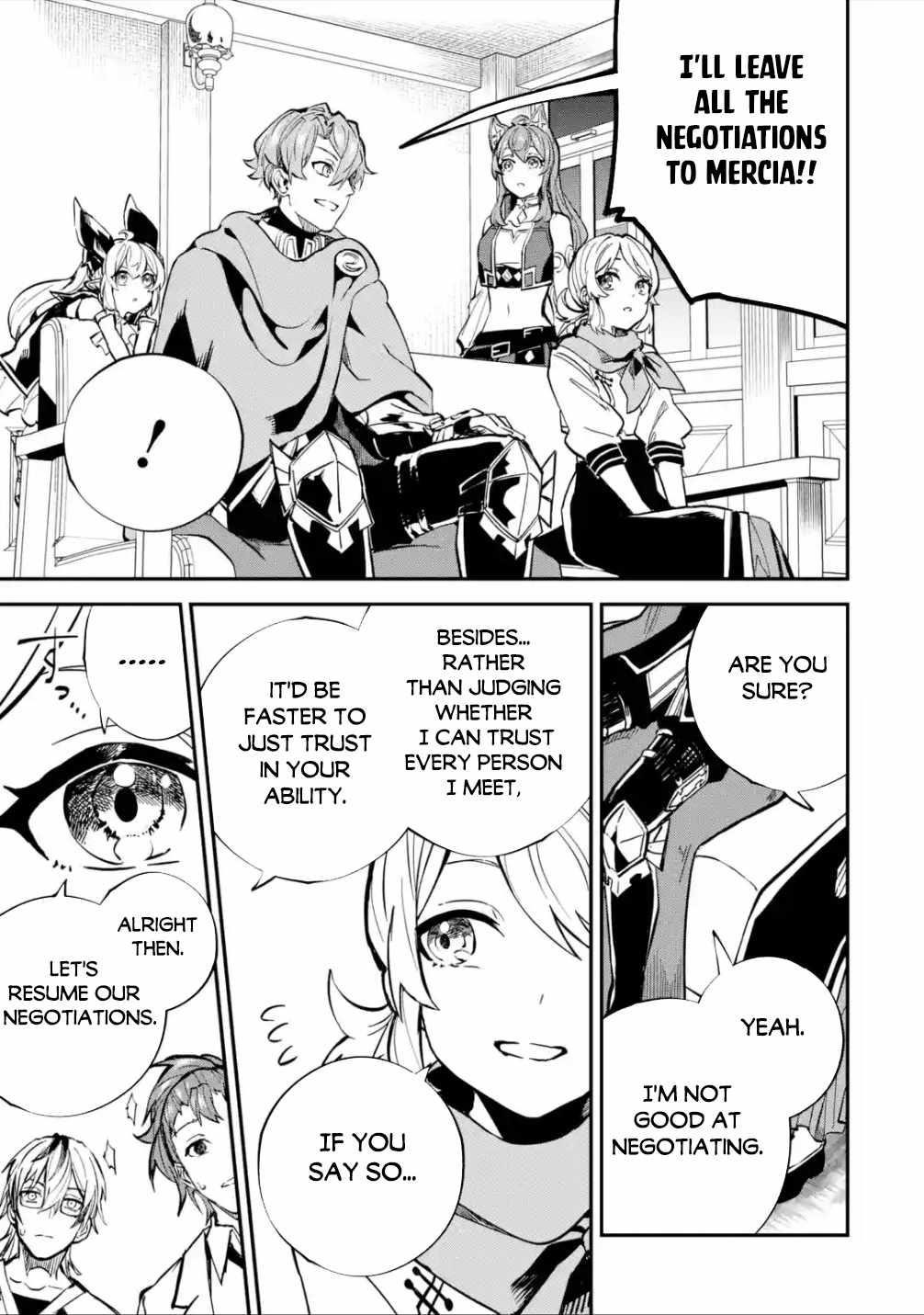 After Being Transferred to Another World I Became a Magical Swordsman Through Cheats Chapter 25.1 - Page 17 in English