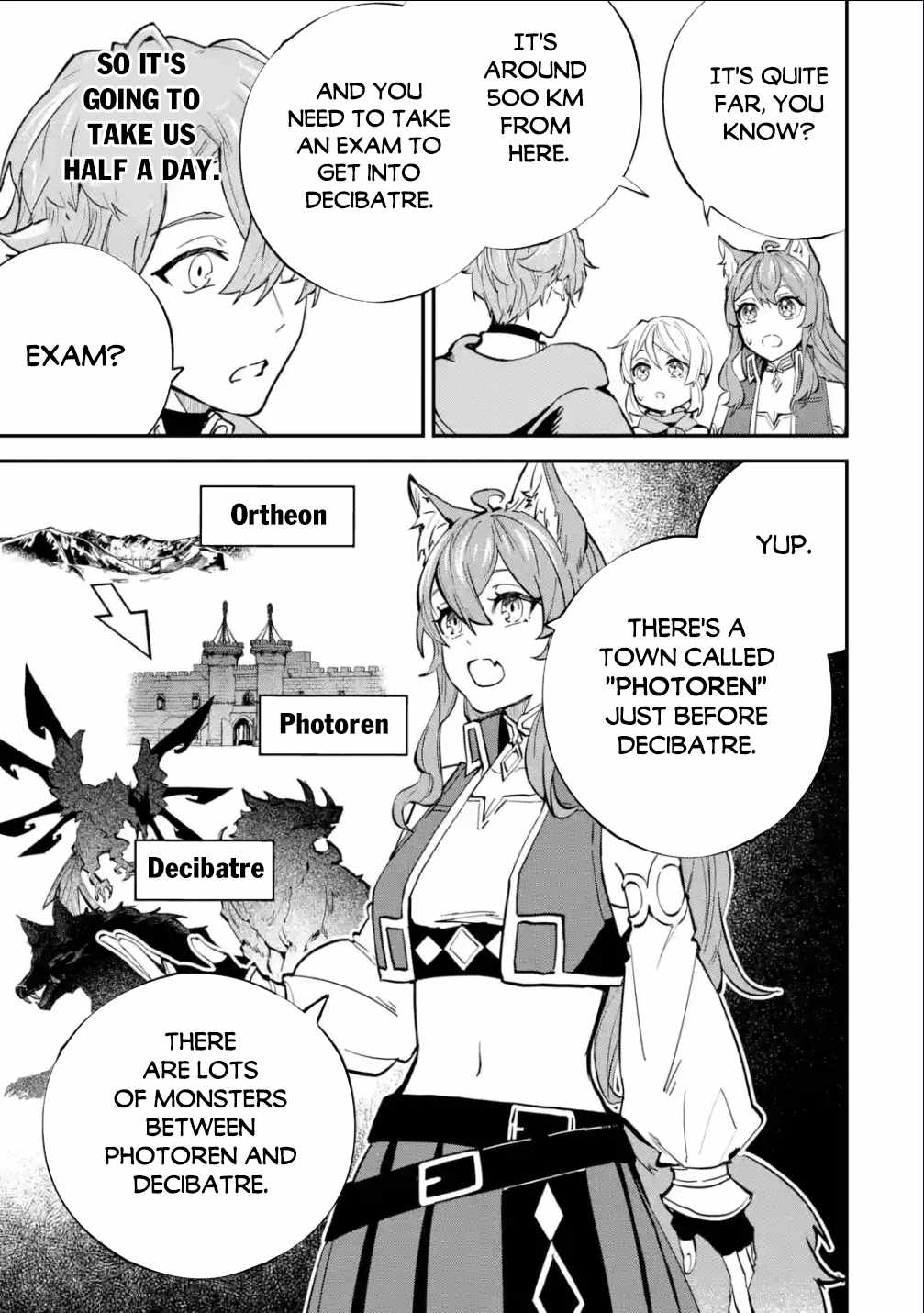 After Being Transferred to Another World I Became a Magical Swordsman Through Cheats Chapter 26.1 - Page 13 in English