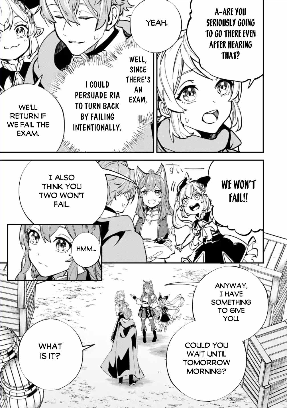 After Being Transferred to Another World I Became a Magical Swordsman Through Cheats Chapter 26.1 - Page 17 in English