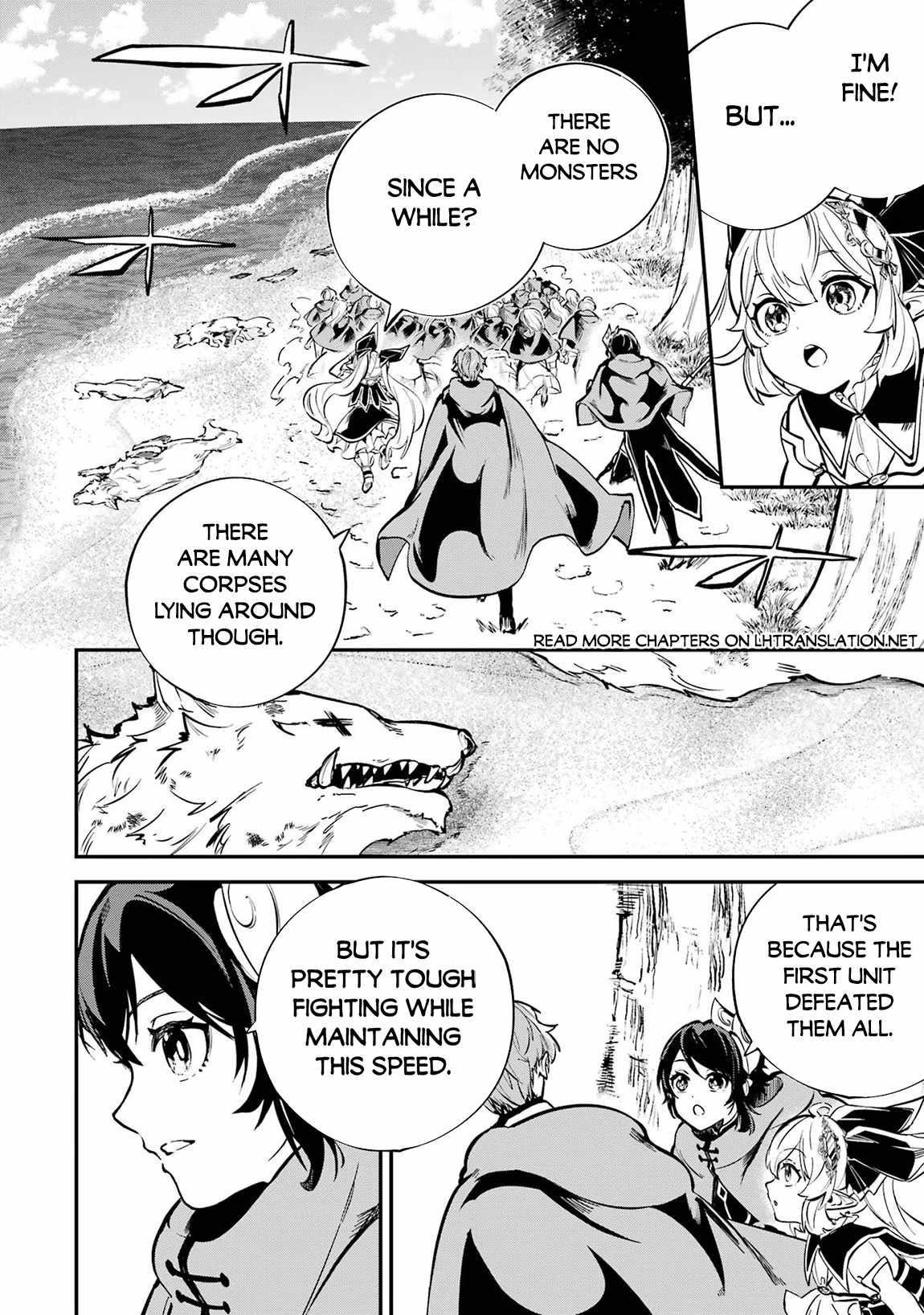 After Being Transferred to Another World I Became a Magical Swordsman Through Cheats Chapter 34.1 - Page 9 in English