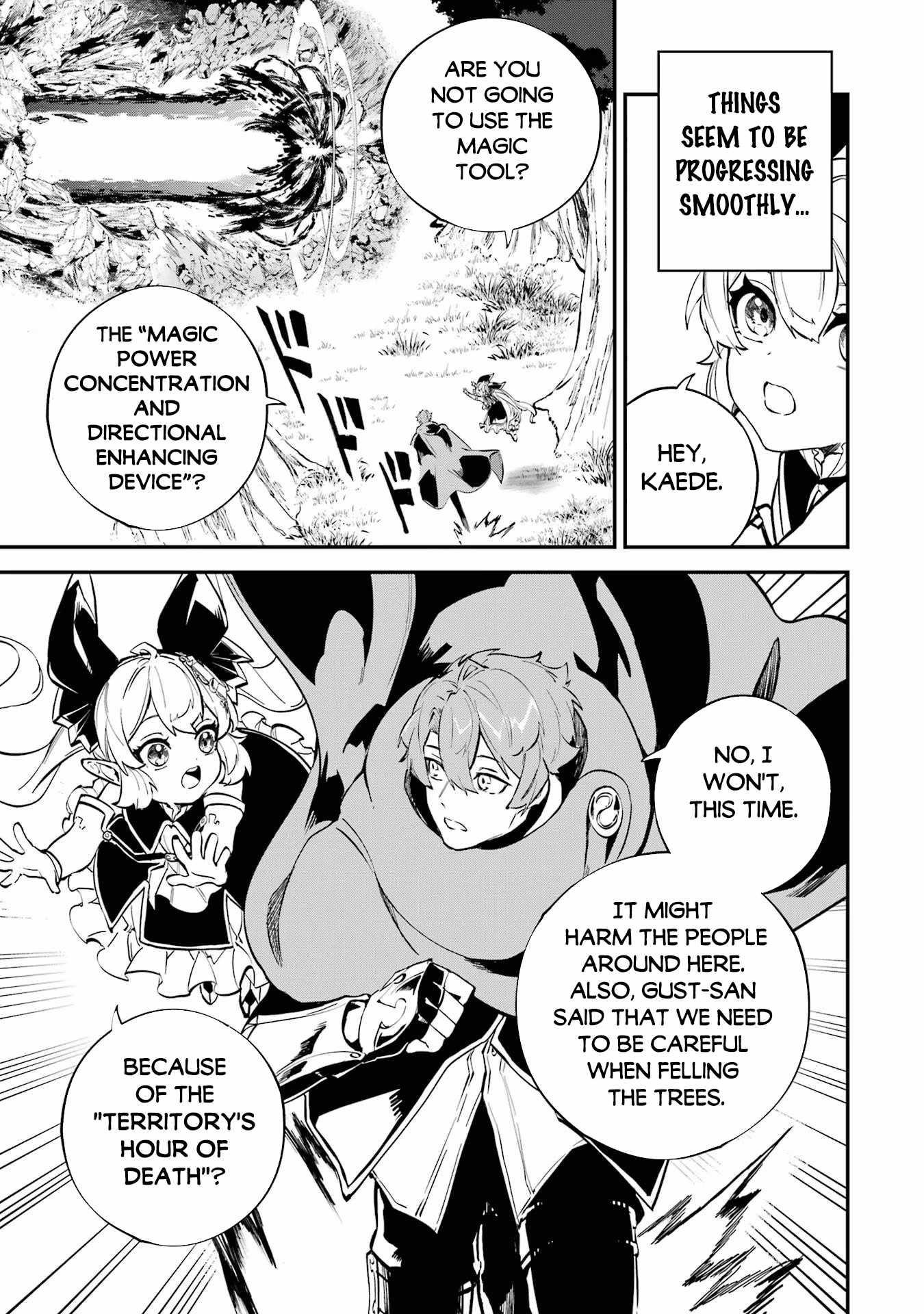 After Being Transferred to Another World I Became a Magical Swordsman Through Cheats Chapter 35.1 - Page 8 in English