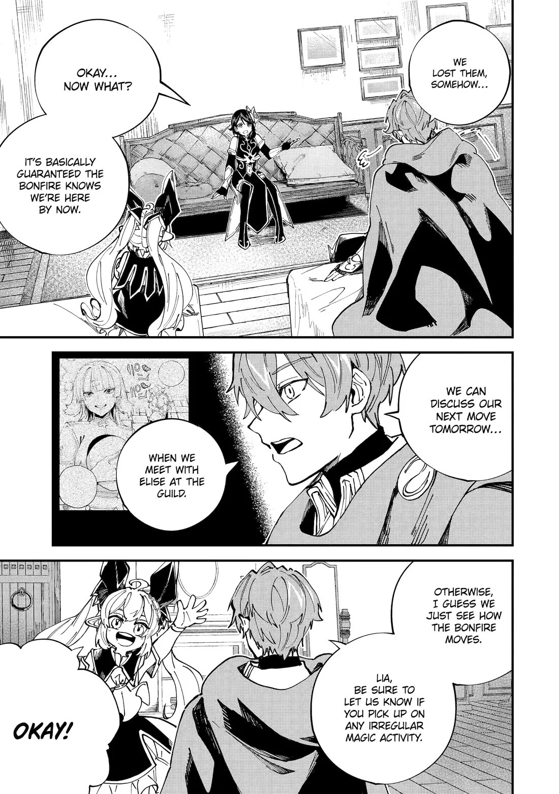 After Being Transferred to Another World I Became a Magical Swordsman Through Cheats Chapter 44 - Page 32 in English