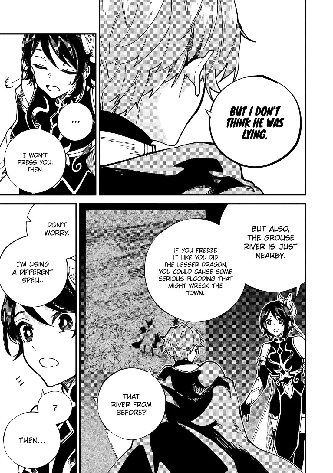 After Being Transferred to Another World I Became a Magical Swordsman Through Cheats Chapter 47 - Page 36 in English