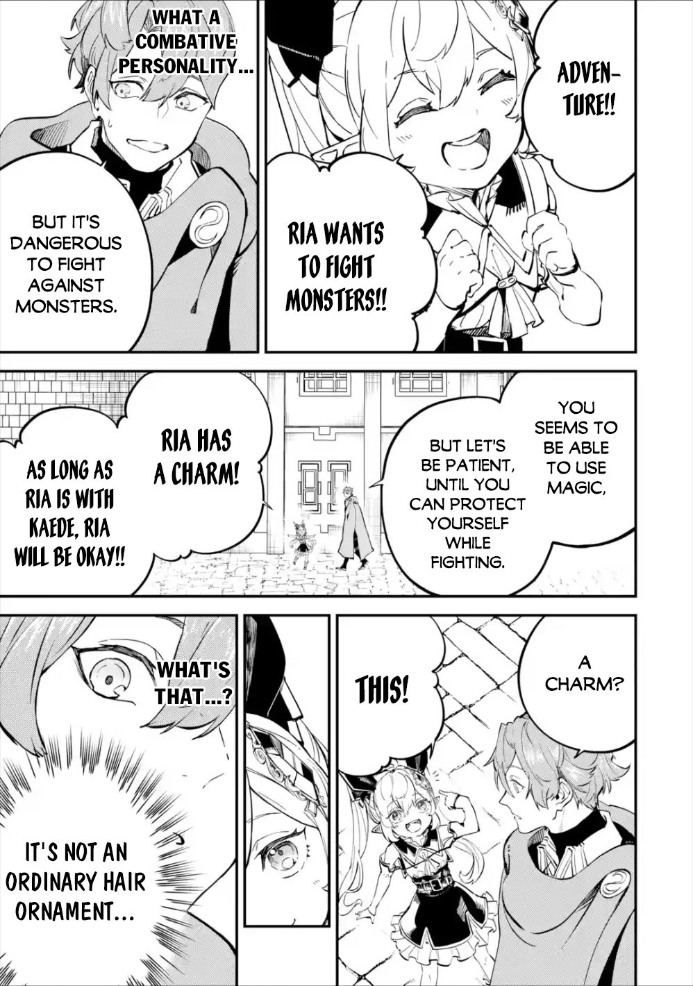 After Being Transferred to Another World I Became a Magical Swordsman Through Cheats Chapter 8.1 - Page 23 in English