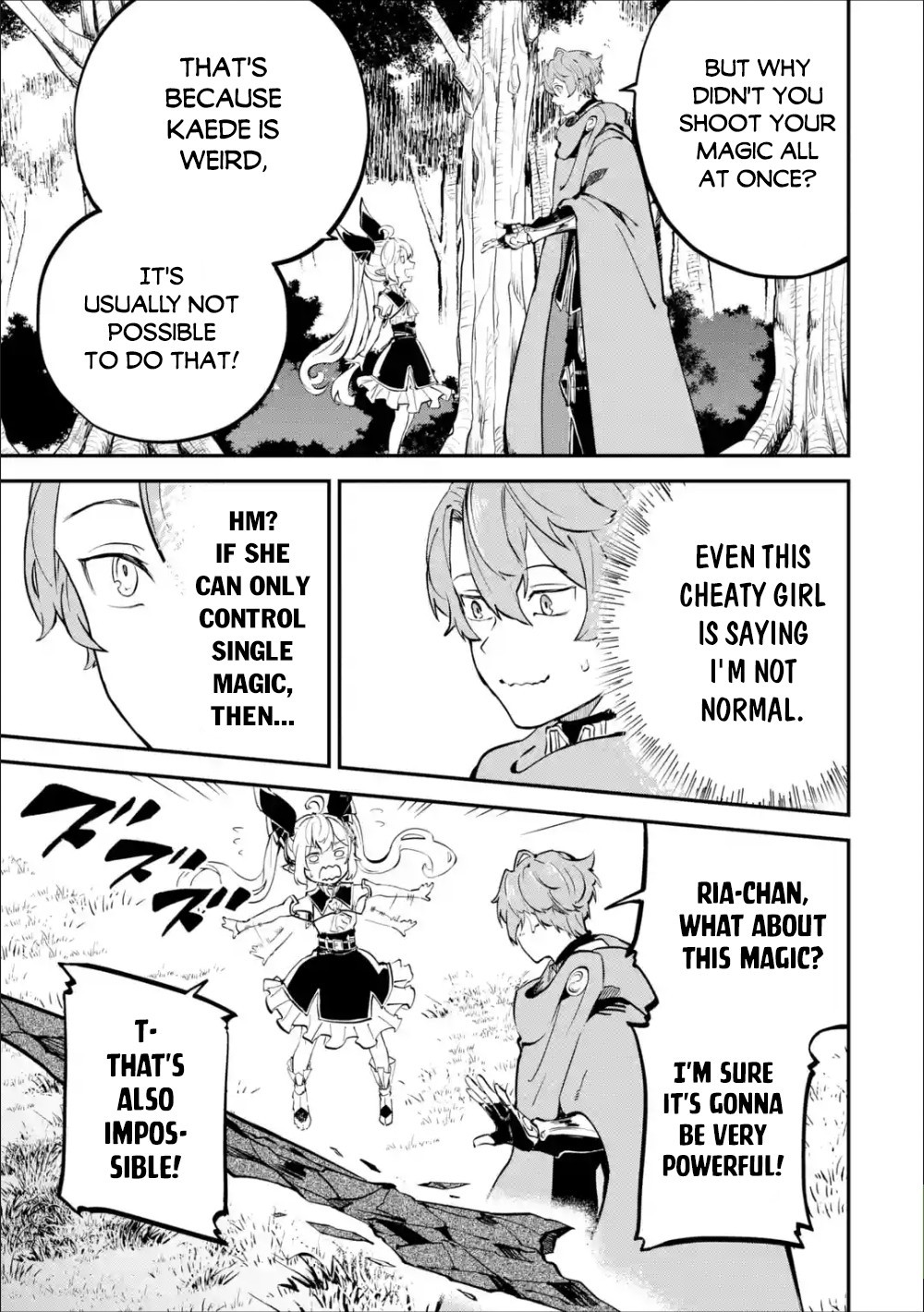 After Being Transferred to Another World I Became a Magical Swordsman Through Cheats Chapter 8.2 - Page 17 in English