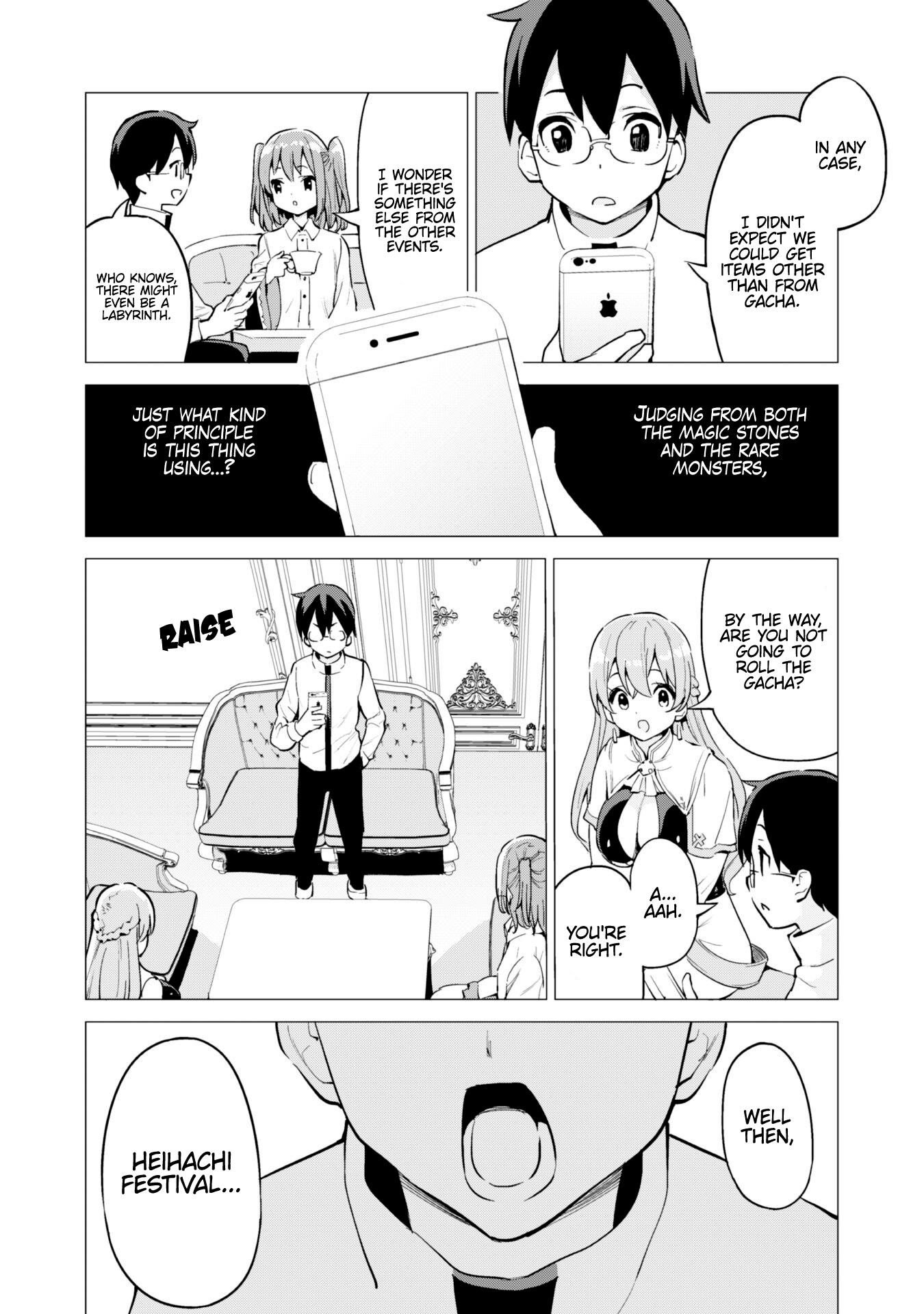 Gacha wo Mawashite Nakama wo Fuyasu: Saikyou no Bishoujo Gundan wo Tsukuriagero Chapter 27 - Page 4 in English