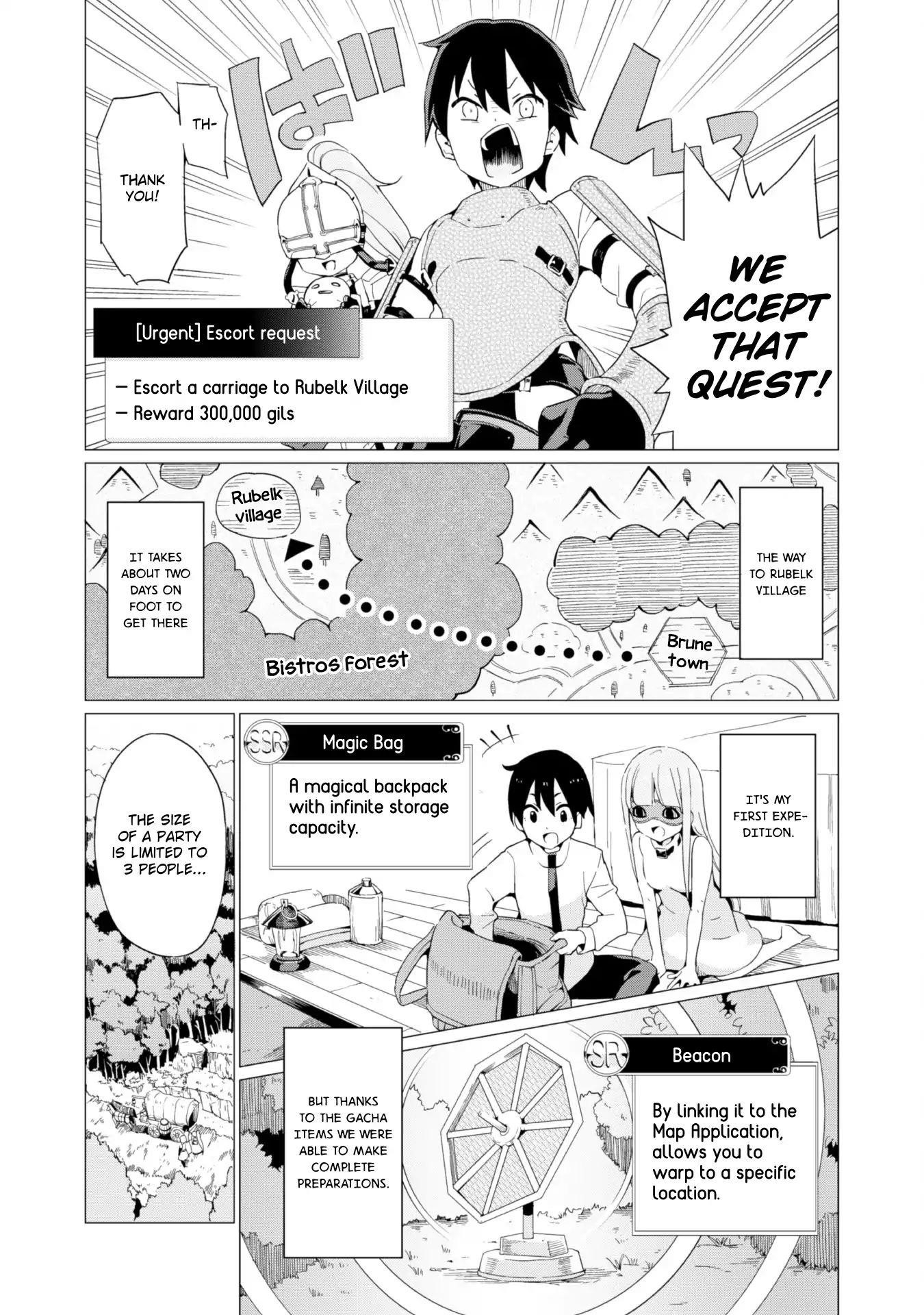 Gacha wo Mawashite Nakama wo Fuyasu: Saikyou no Bishoujo Gundan wo Tsukuriagero Chapter 4 - Page 11 in English