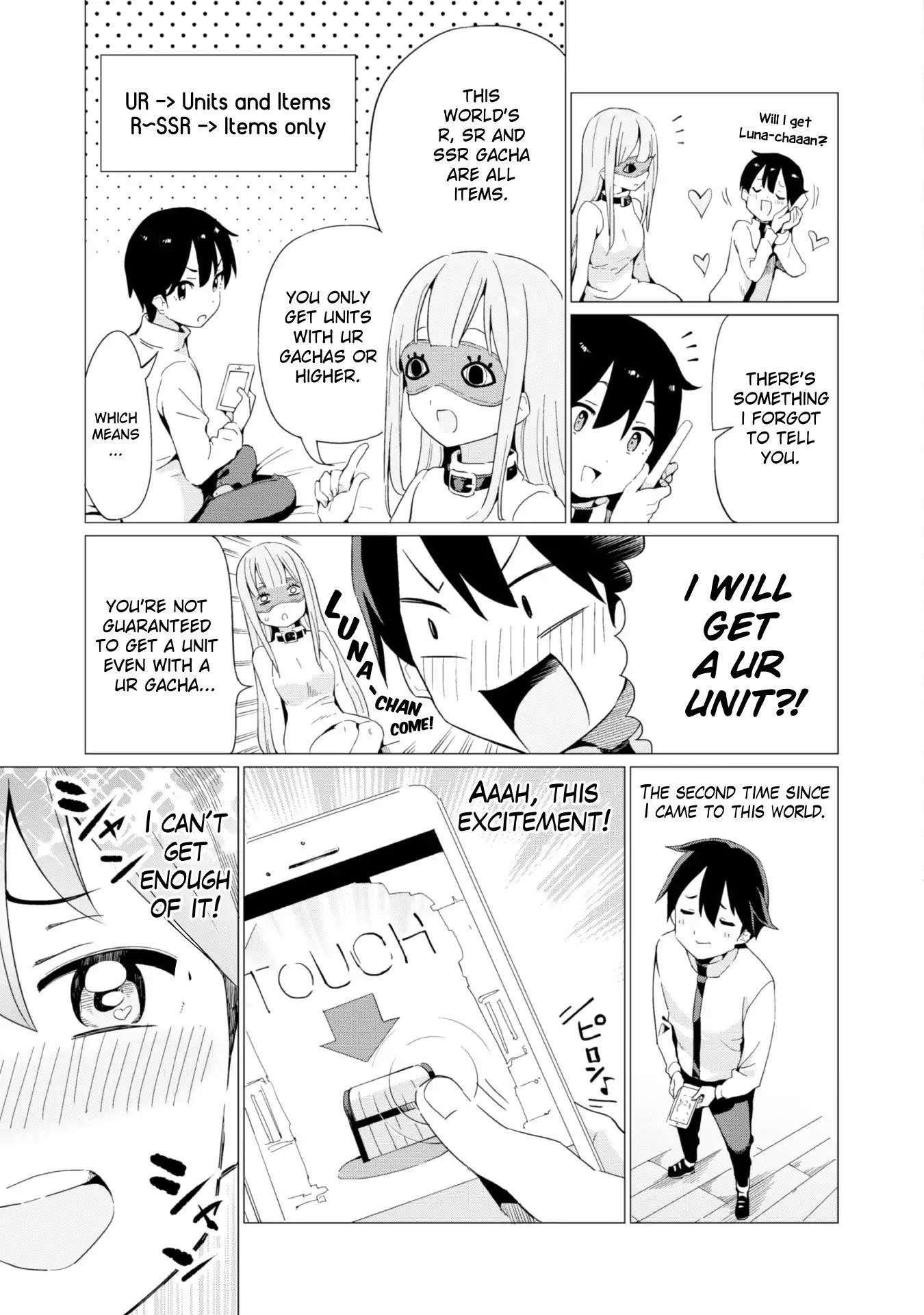 Gacha wo Mawashite Nakama wo Fuyasu: Saikyou no Bishoujo Gundan wo Tsukuriagero Chapter 4 - Page 4 in English