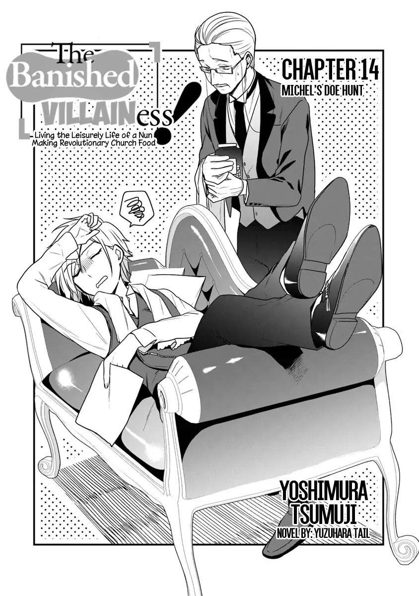 The Banished Villainess! Living The Leisurely Life Of A Nun Making Revolutionary Church Food Chapter 14 - Page 3 in English