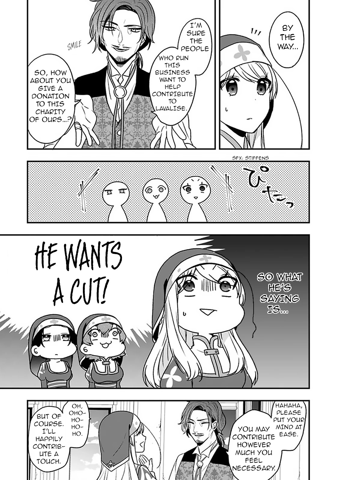 The Banished Villainess! Living The Leisurely Life Of A Nun Making Revolutionary Church Food Chapter 18 - Page 7 in English