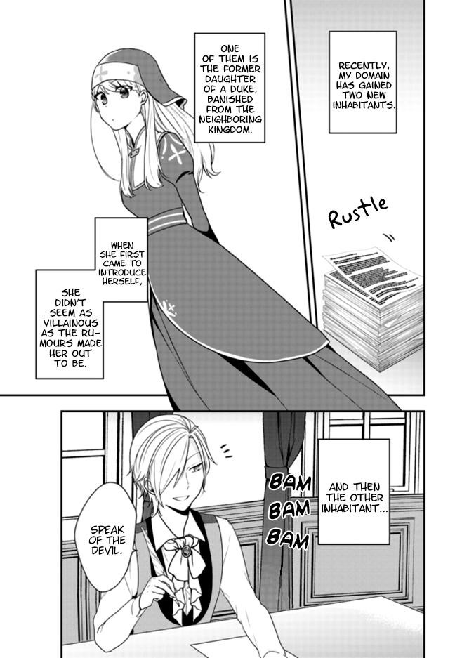 The Banished Villainess! Living The Leisurely Life Of A Nun Making Revolutionary Church Food Chapter 2 - Page 3 in English