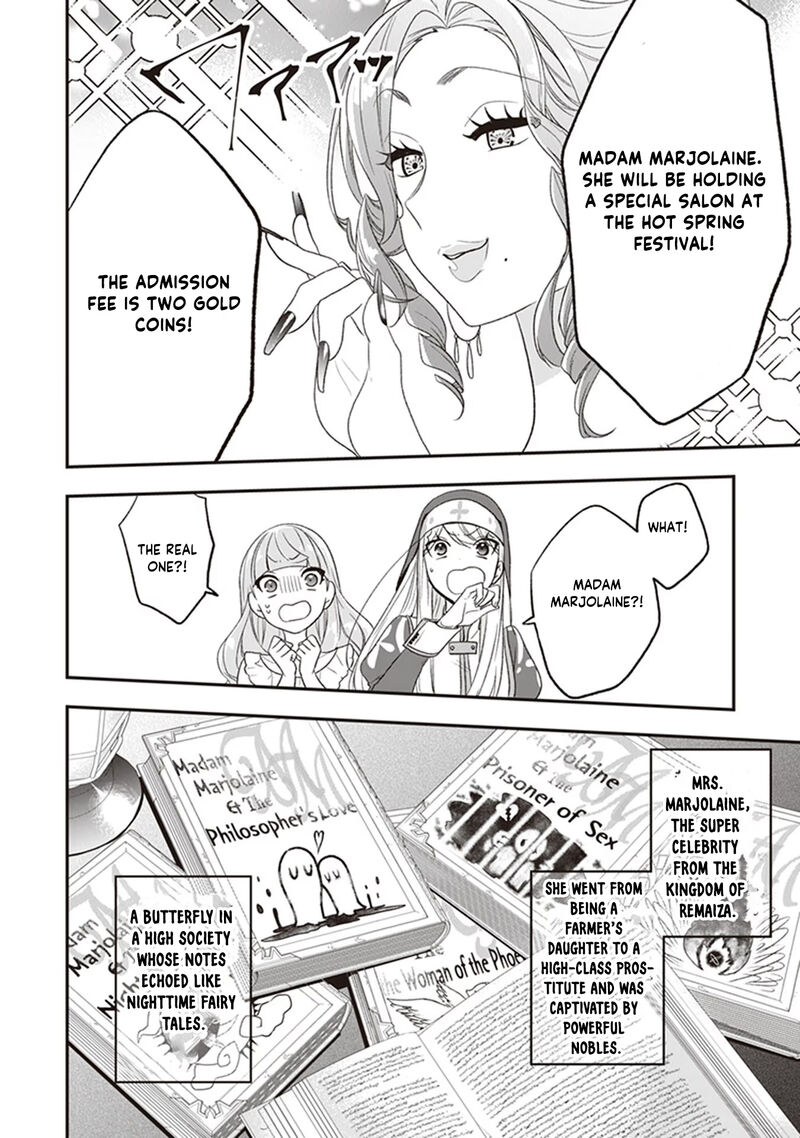 The Banished Villainess! Living The Leisurely Life Of A Nun Making Revolutionary Church Food Chapter 22 - Page 24 in English