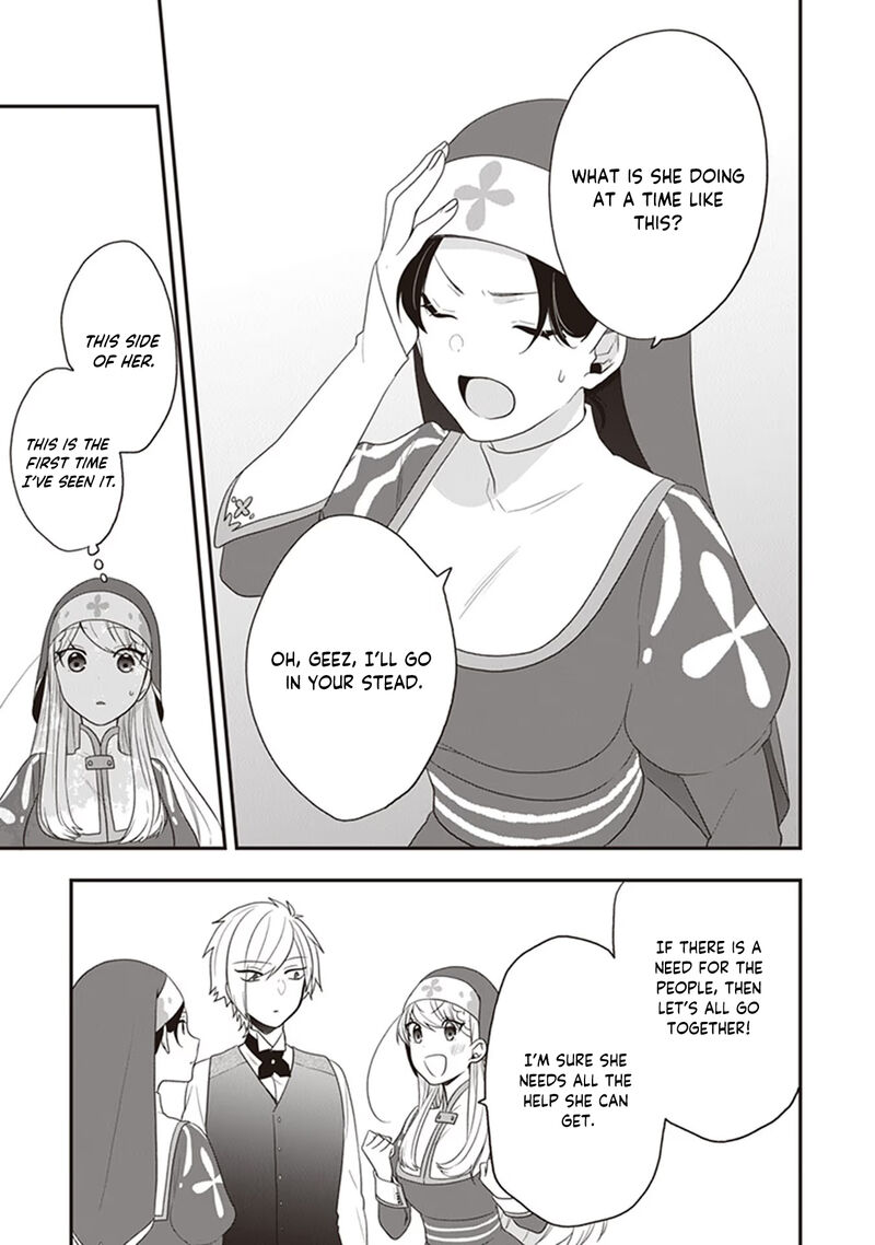 The Banished Villainess! Living The Leisurely Life Of A Nun Making Revolutionary Church Food Chapter 28 - Page 9 in English