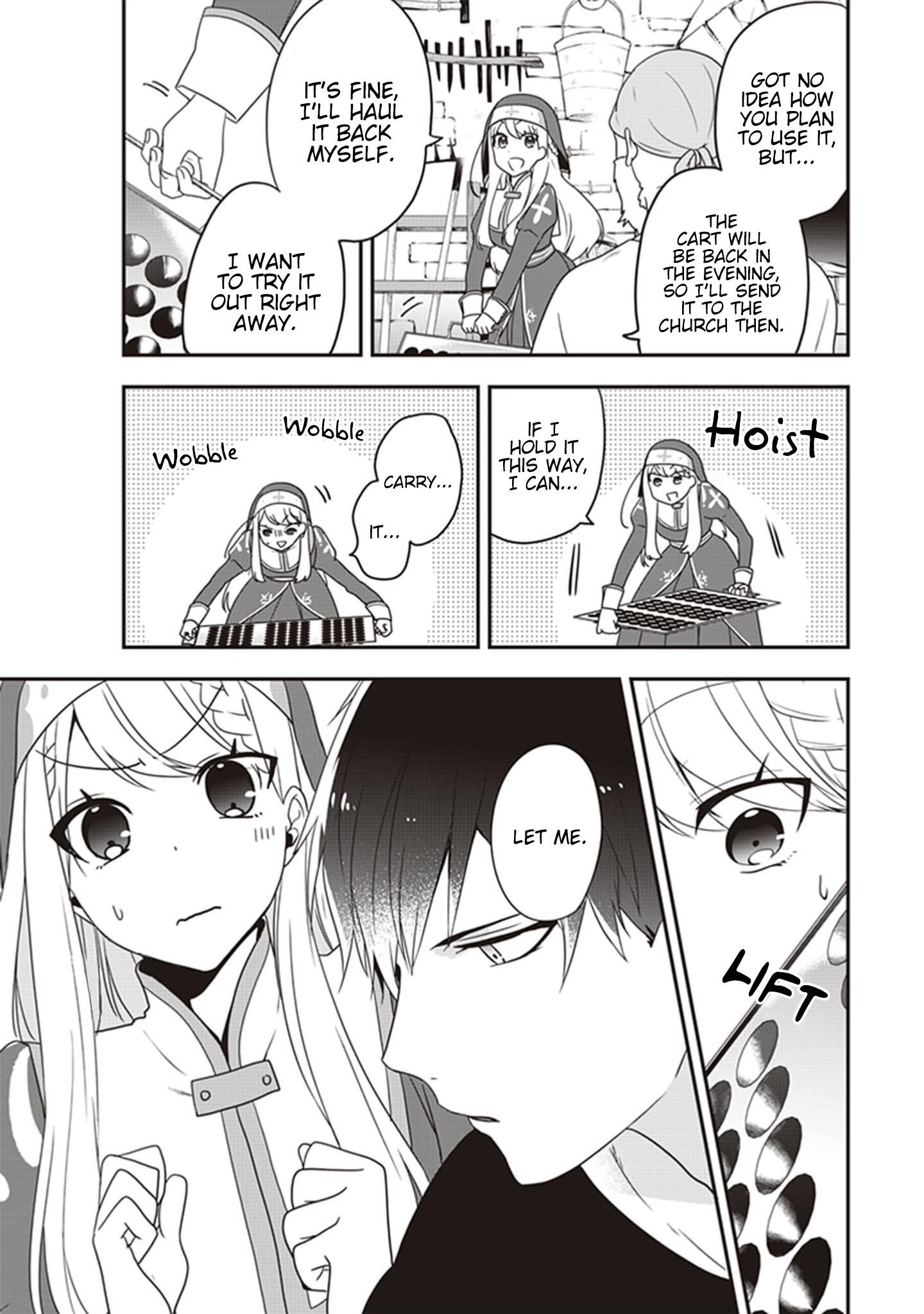 The Banished Villainess! Living The Leisurely Life Of A Nun Making Revolutionary Church Food Chapter 4 - Page 6 in English