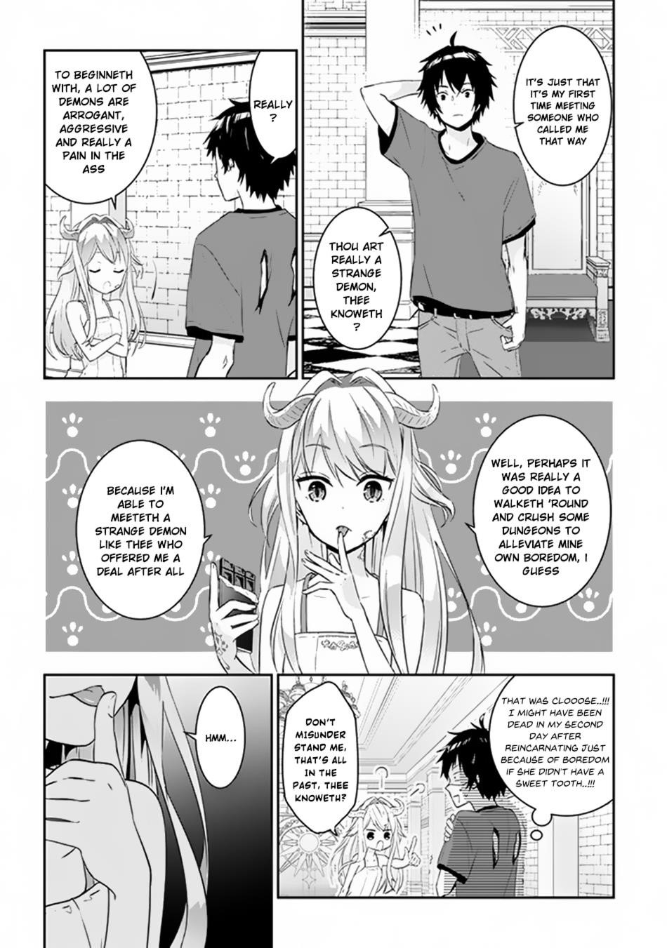 Maou Ni Natta Node, Dungeon Tsukutte Jingai Musume To Honobono Suru Chapter 1.2 - Page 11 in English