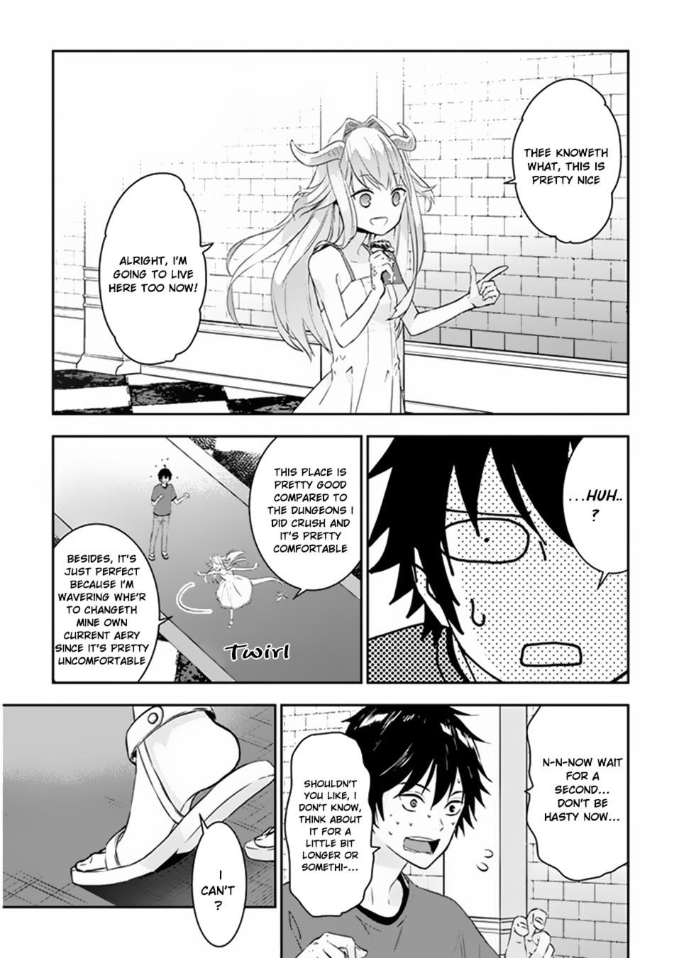 Maou Ni Natta Node, Dungeon Tsukutte Jingai Musume To Honobono Suru Chapter 1.2 - Page 12 in English