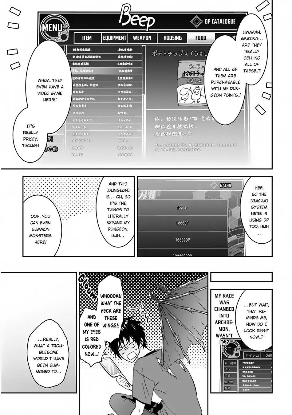 Maou Ni Natta Node, Dungeon Tsukutte Jingai Musume To Honobono Suru Chapter 1 - Page 9 in English