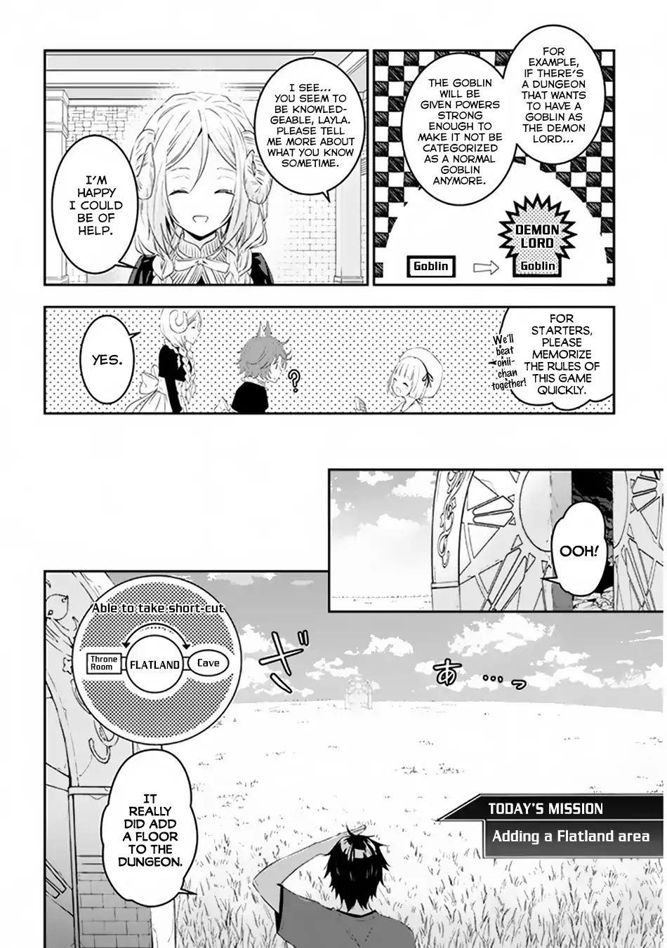 Maou Ni Natta Node, Dungeon Tsukutte Jingai Musume To Honobono Suru Chapter 11 - Page 4 in English