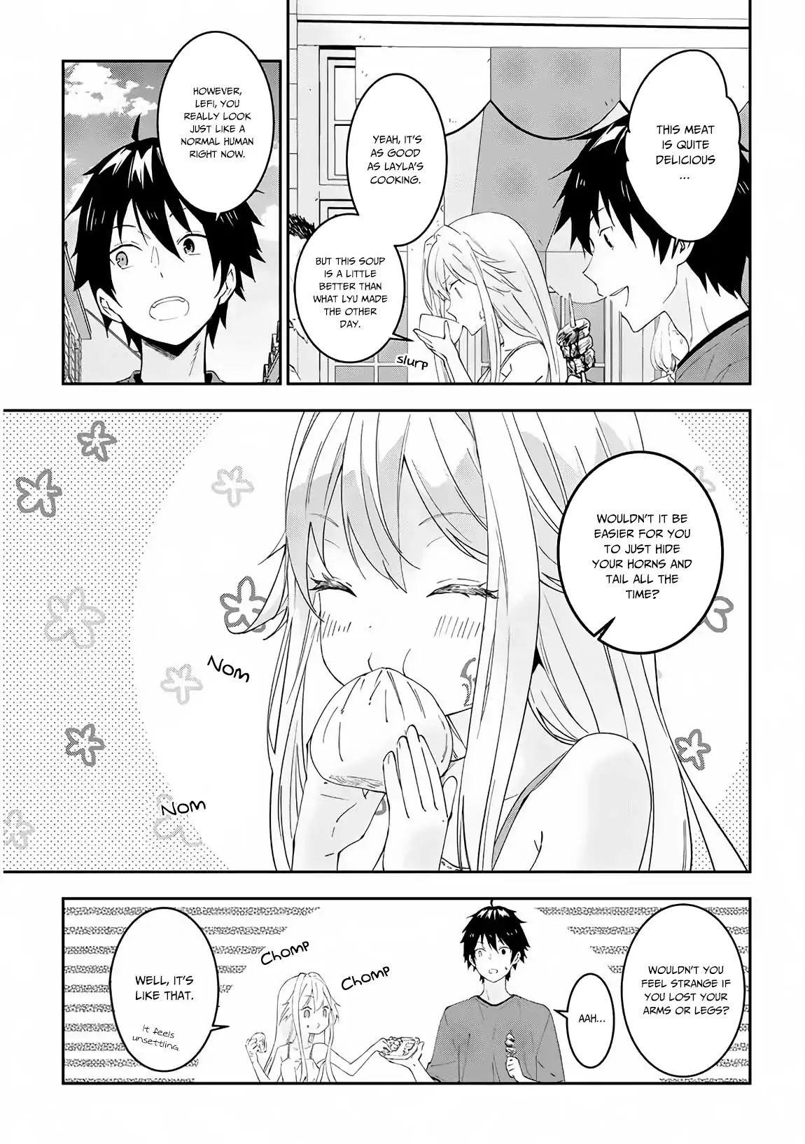 Maou Ni Natta Node, Dungeon Tsukutte Jingai Musume To Honobono Suru Chapter 18 - Page 17 in English