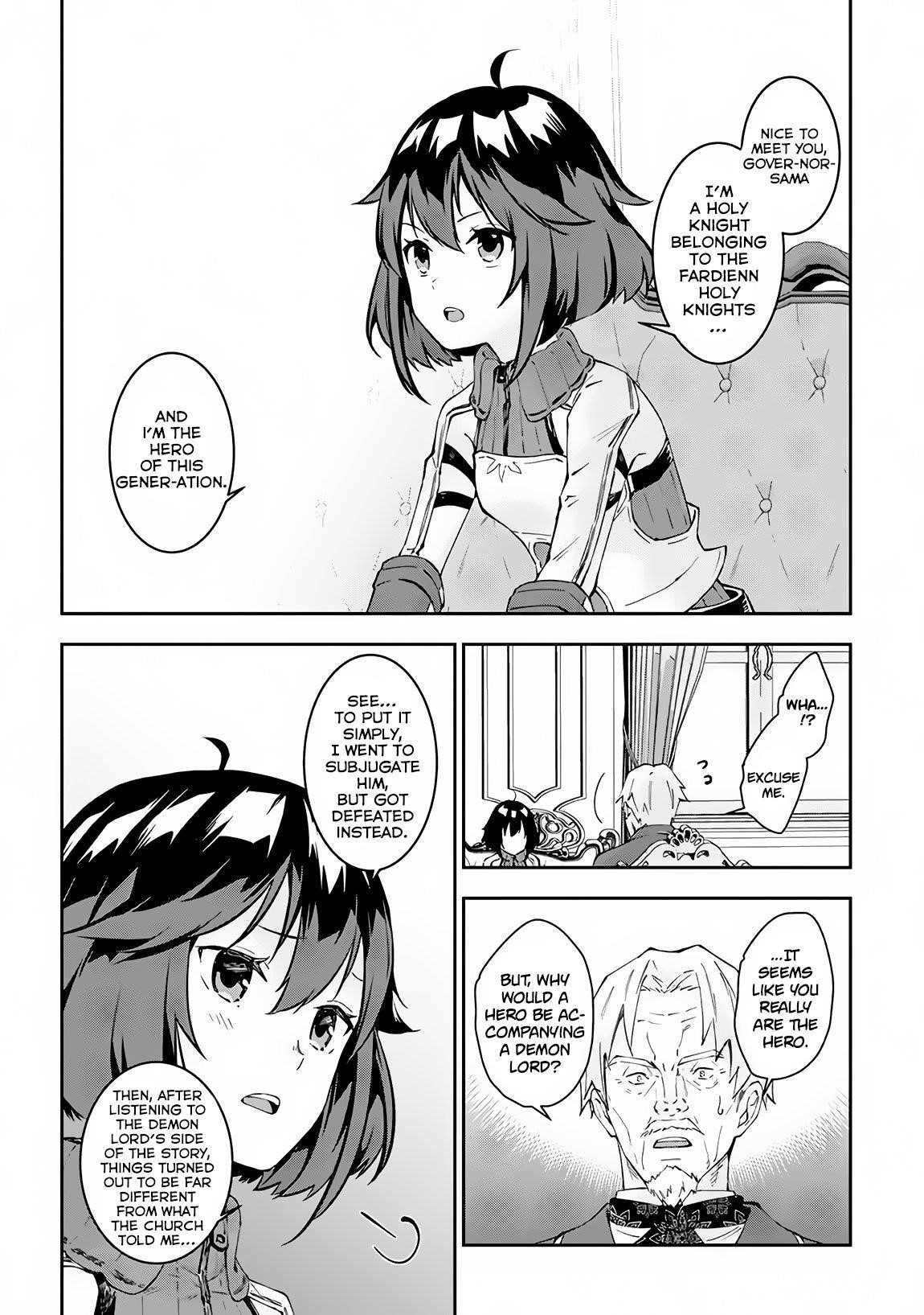Maou Ni Natta Node, Dungeon Tsukutte Jingai Musume To Honobono Suru Chapter 21 - Page 7 in English